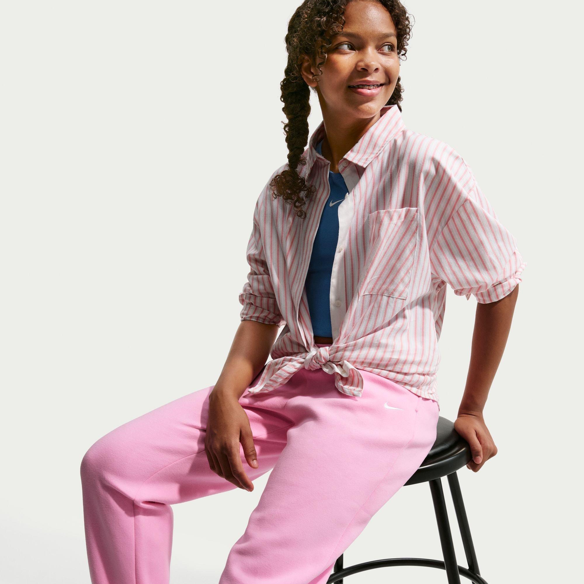 Girls' Studio Fleece Loose Pants