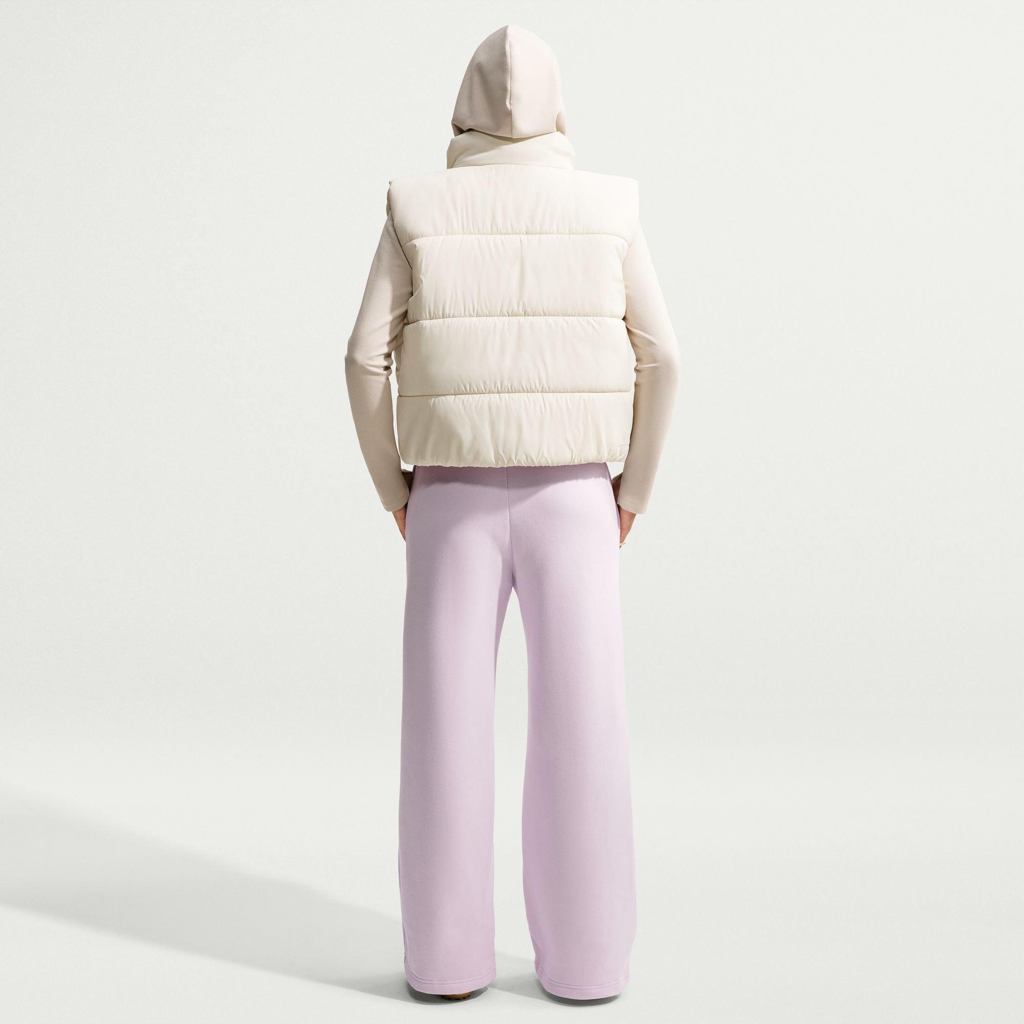 Women's Studio Fleece Mid-Rise Wide-Leg Pants