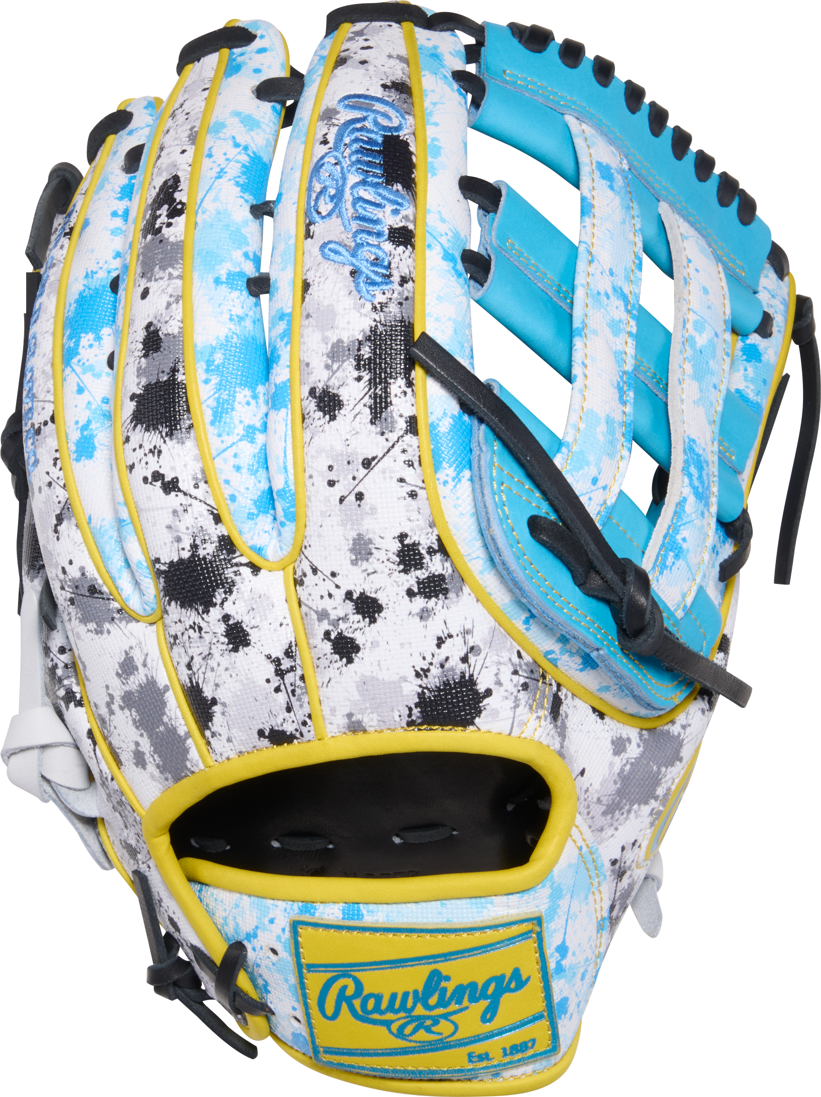 Columbia Blue/Splatter