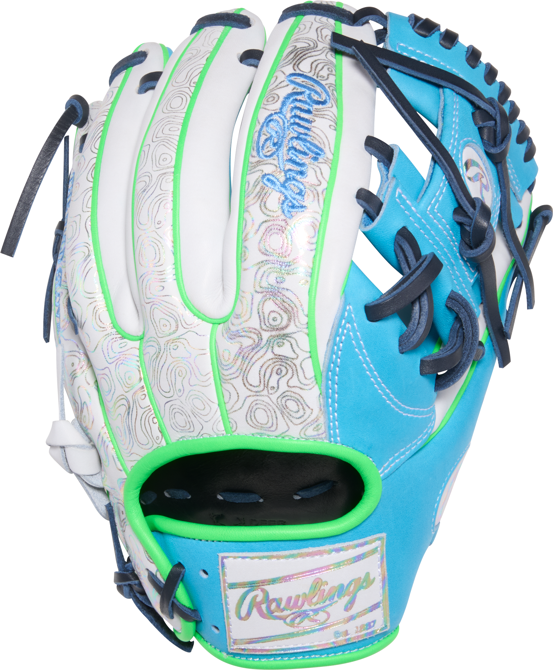Columbia Blue/White