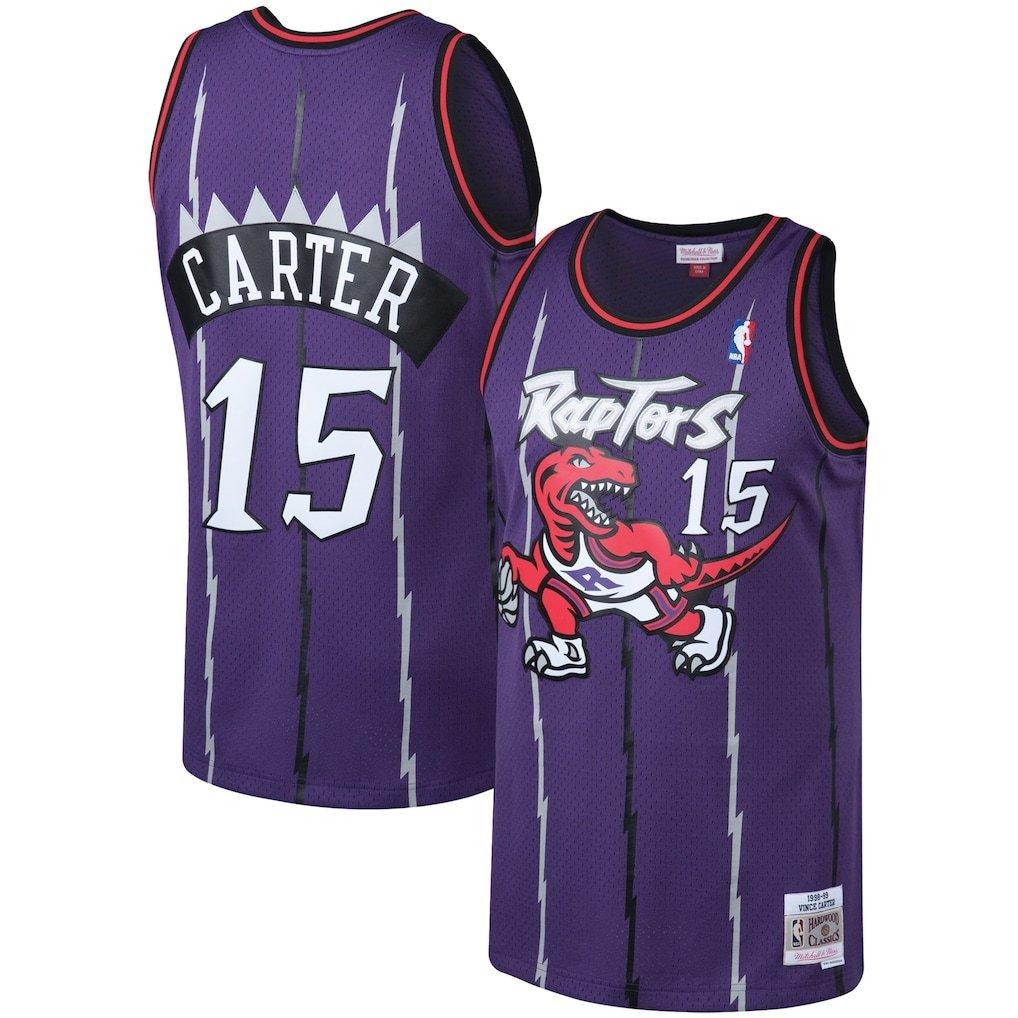 Men's Toronto Raptors Hardwood Classics Vince Carter Jersey