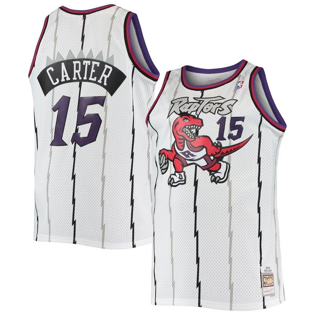 Men's Toronto Raptors Hardwood Classics Vince Carter Jersey