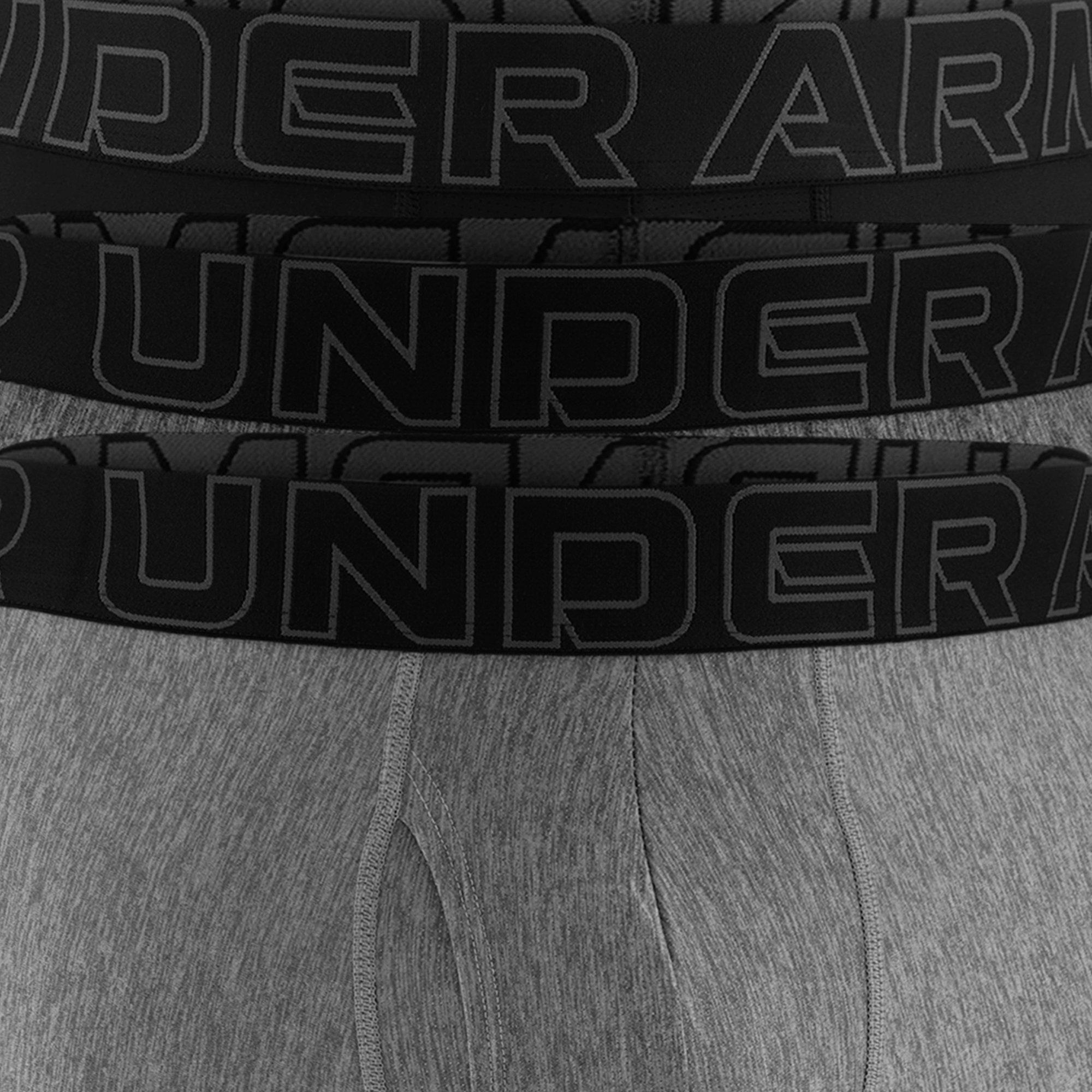 Under Armour Men's Tech Performance 6" Boxer Briefs, 3 Pack