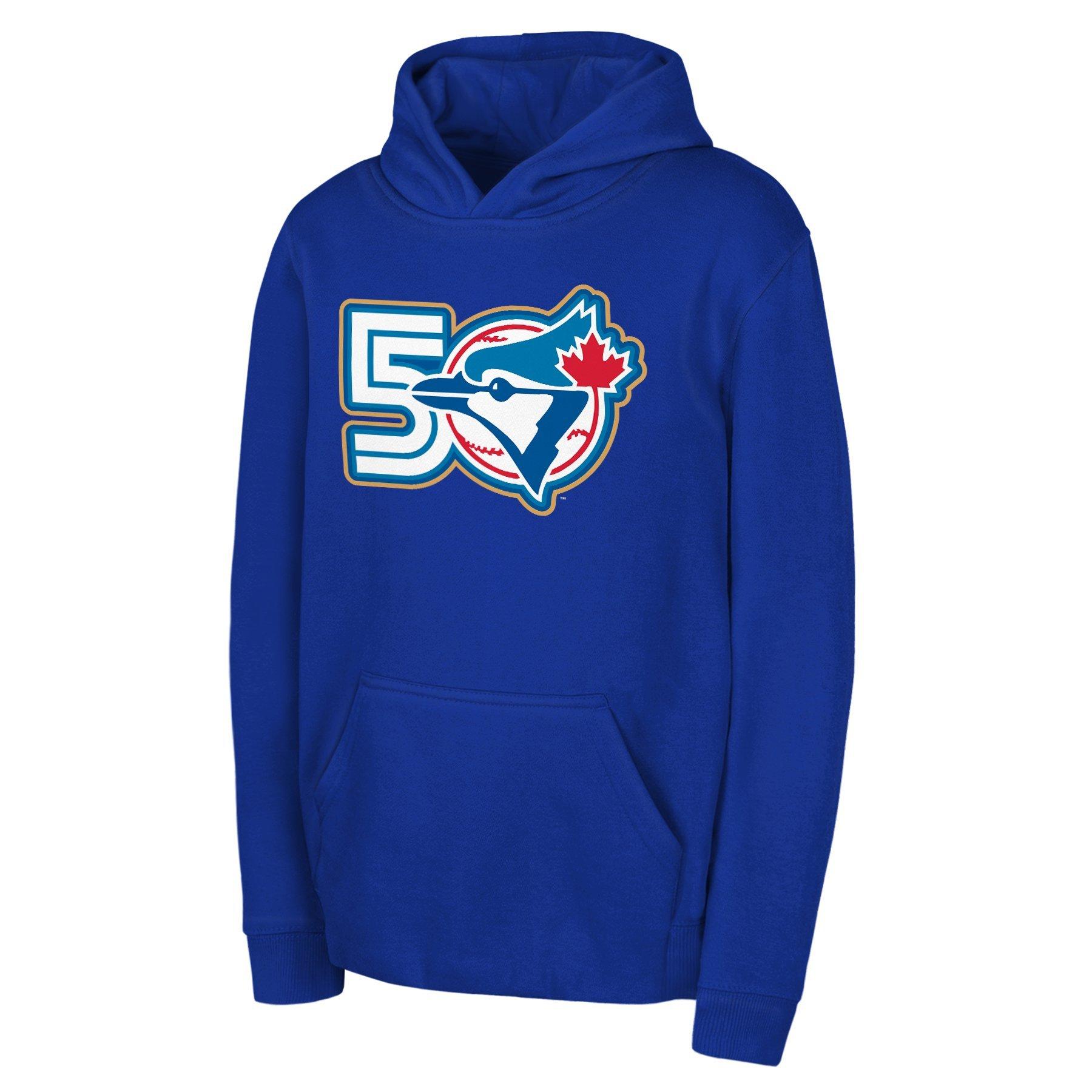 Youth Toronto Blue Jays 50th Anniversary Fleece Hoodie
