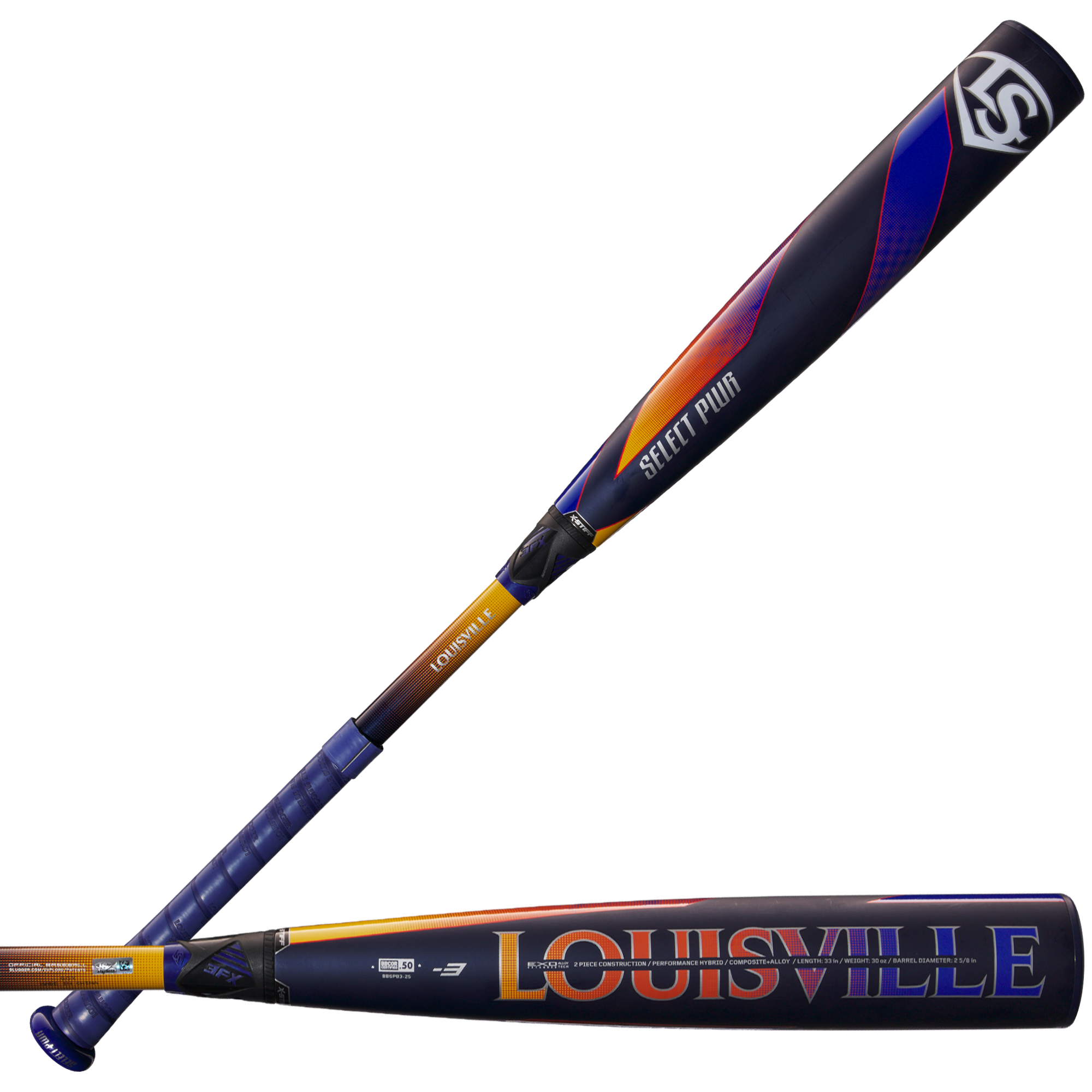 Louisville Slugger Select Power BBCOR (-3) Baseball Bat
