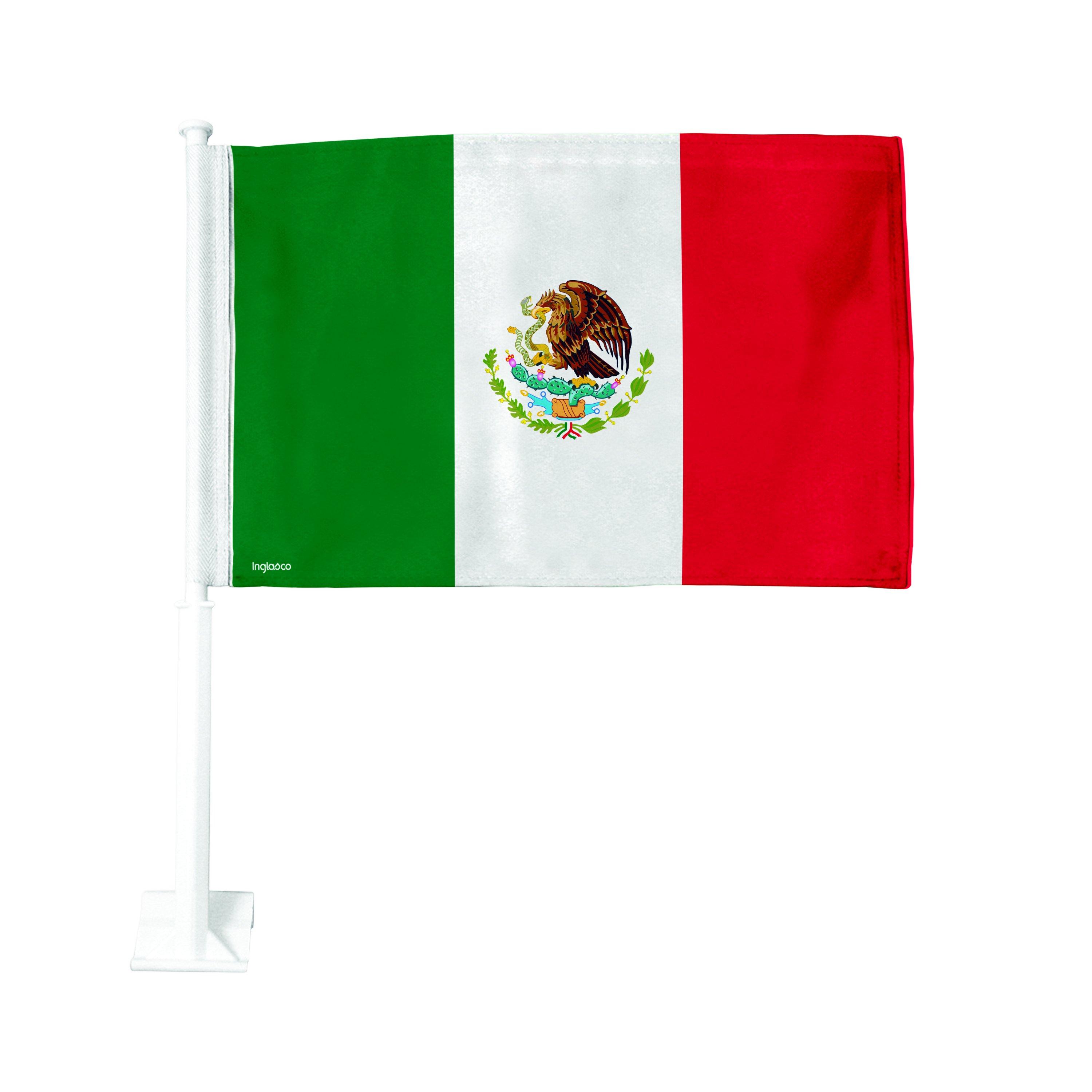 Mexico Car Flag