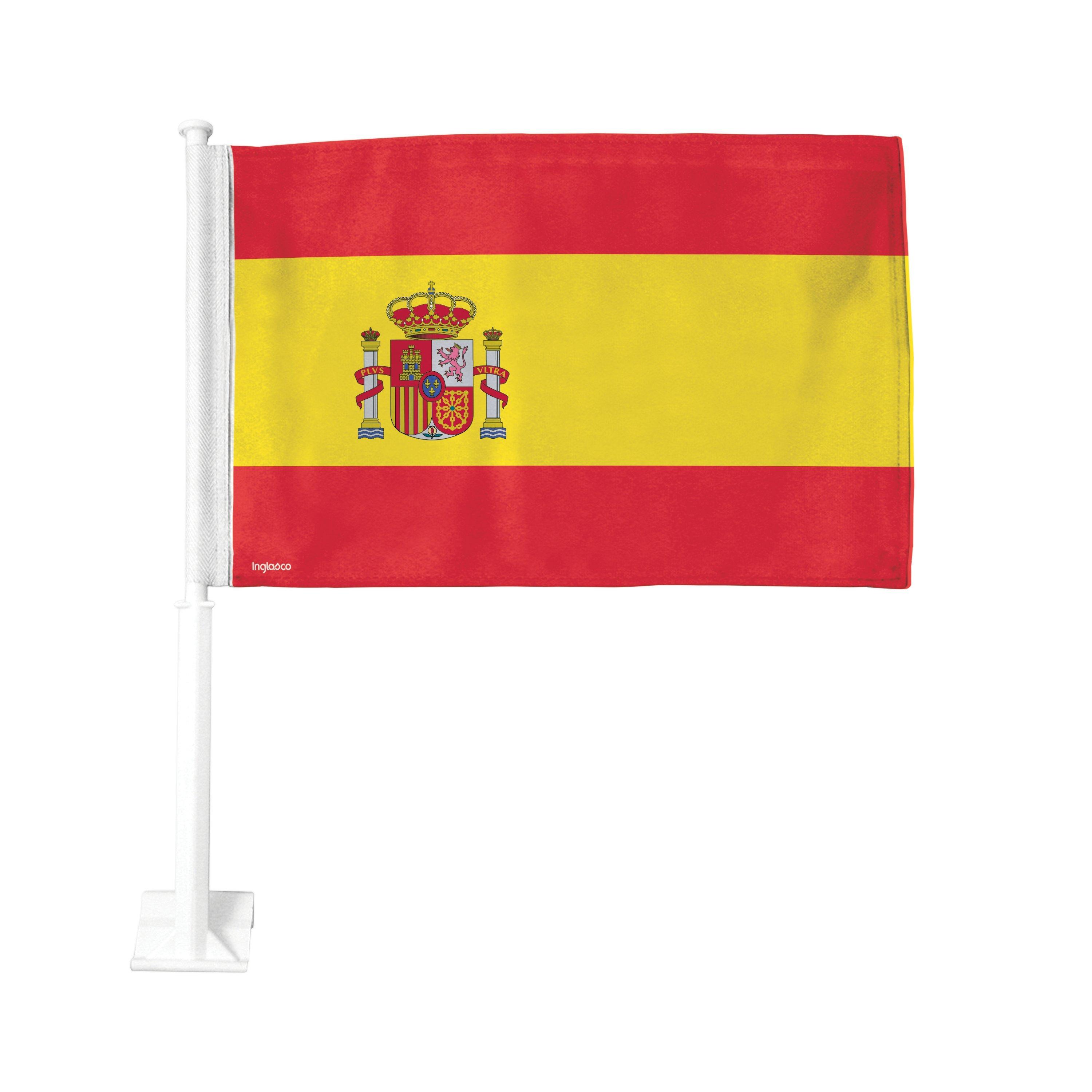 Spain Car Flag