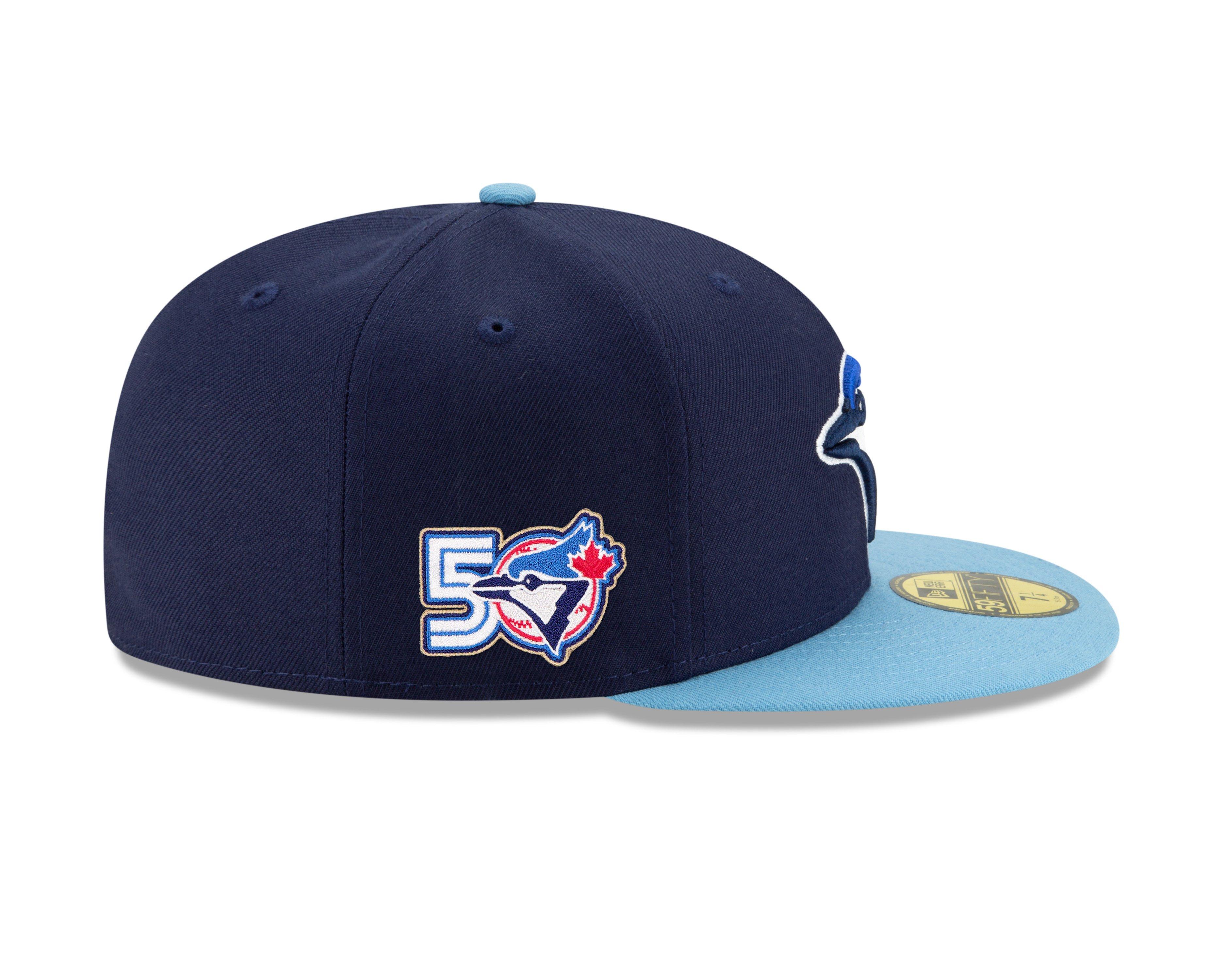 New Era Men's Toronto Blue Jays 50th Anniversary Alternate 4 59FIFTY Fitted Hat