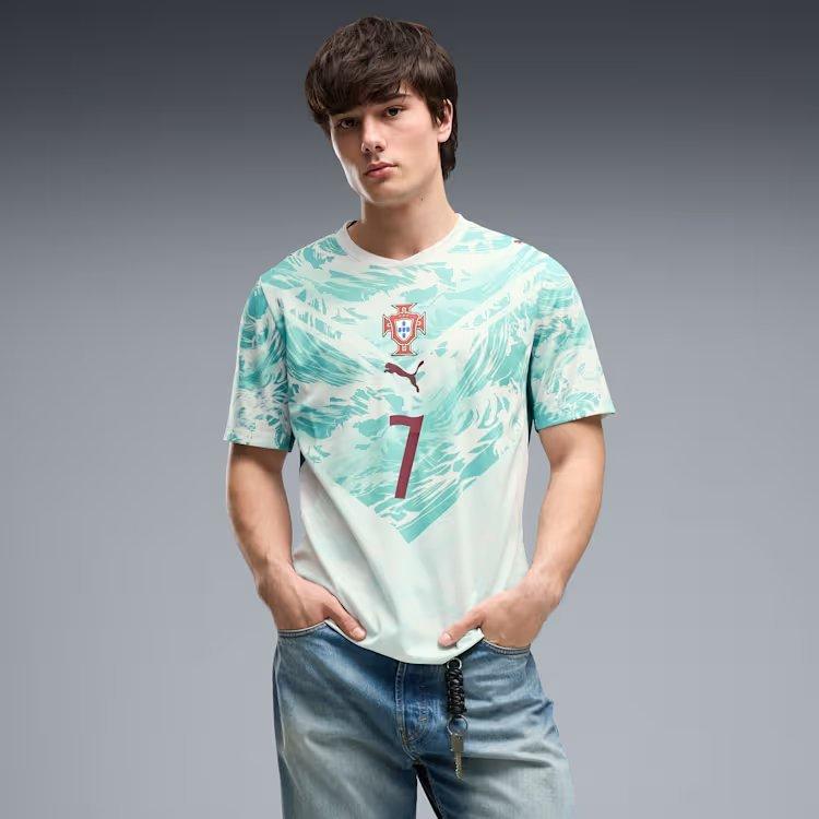 Men's FPF Portugal FIFA World Cup 2026 Ronaldo Replica Away Jersey