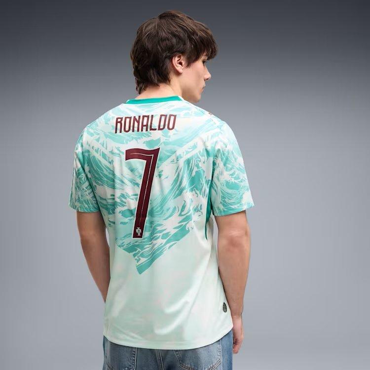 Men's FPF Portugal FIFA World Cup 2026 Ronaldo Replica Away Jersey