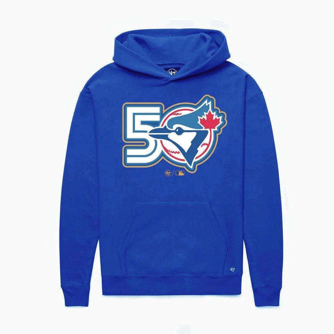 Men's Toronto Blue Jays 50th Anniversary Hoodie