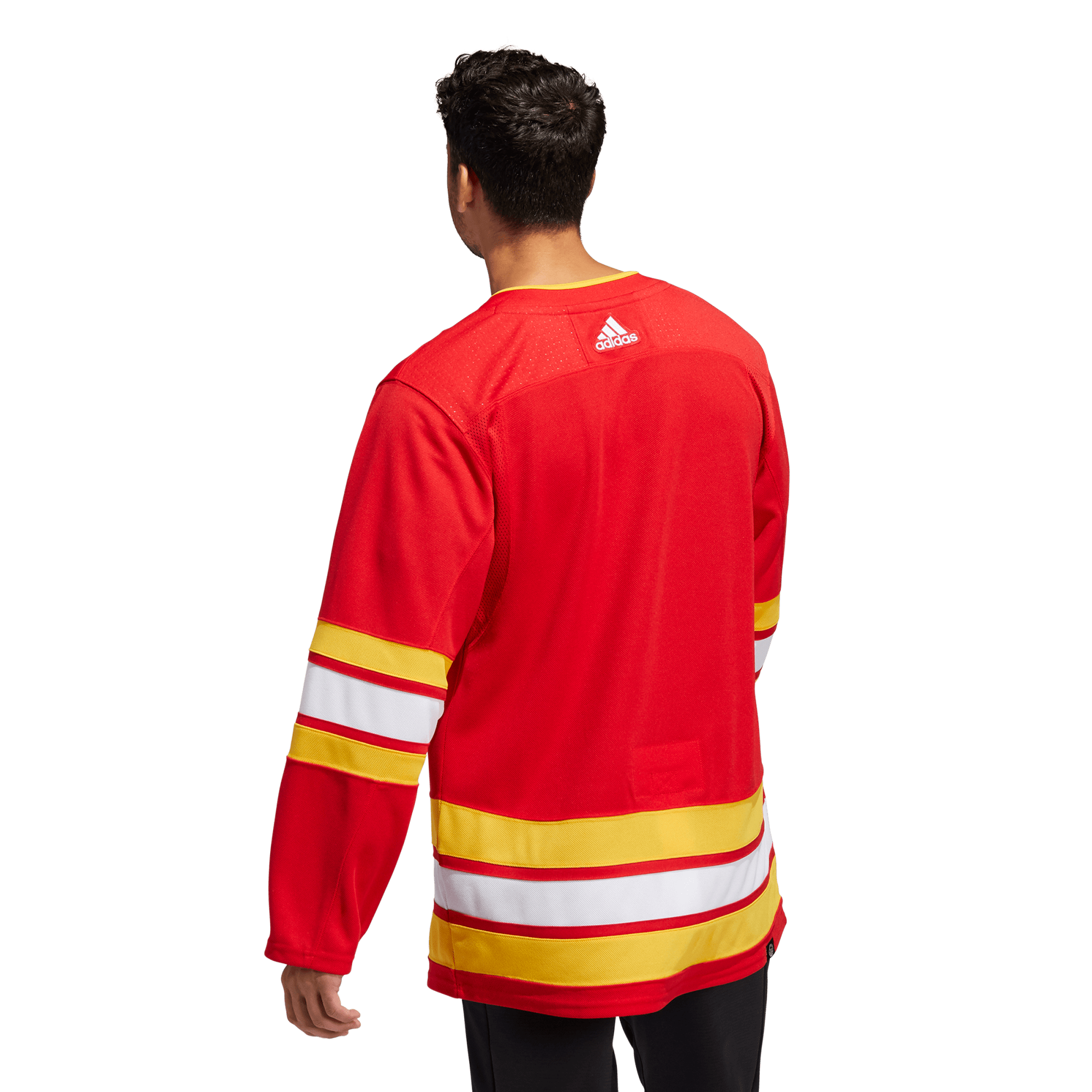 Men's Calgary Flames Authentic Home Wordmark Jersey
