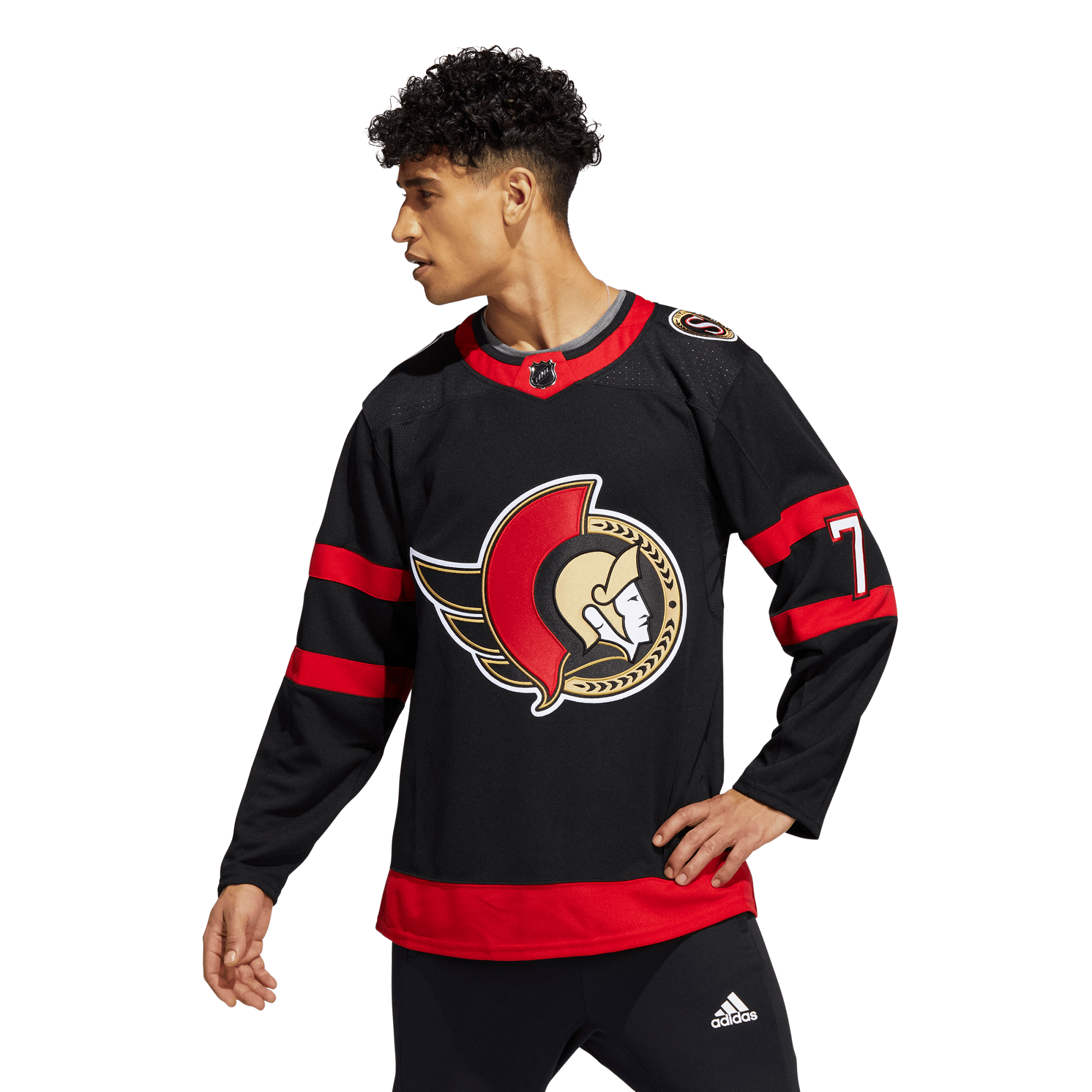 Men's Ottawa Senators Brady Tkachuk Authentic Home Jersey from