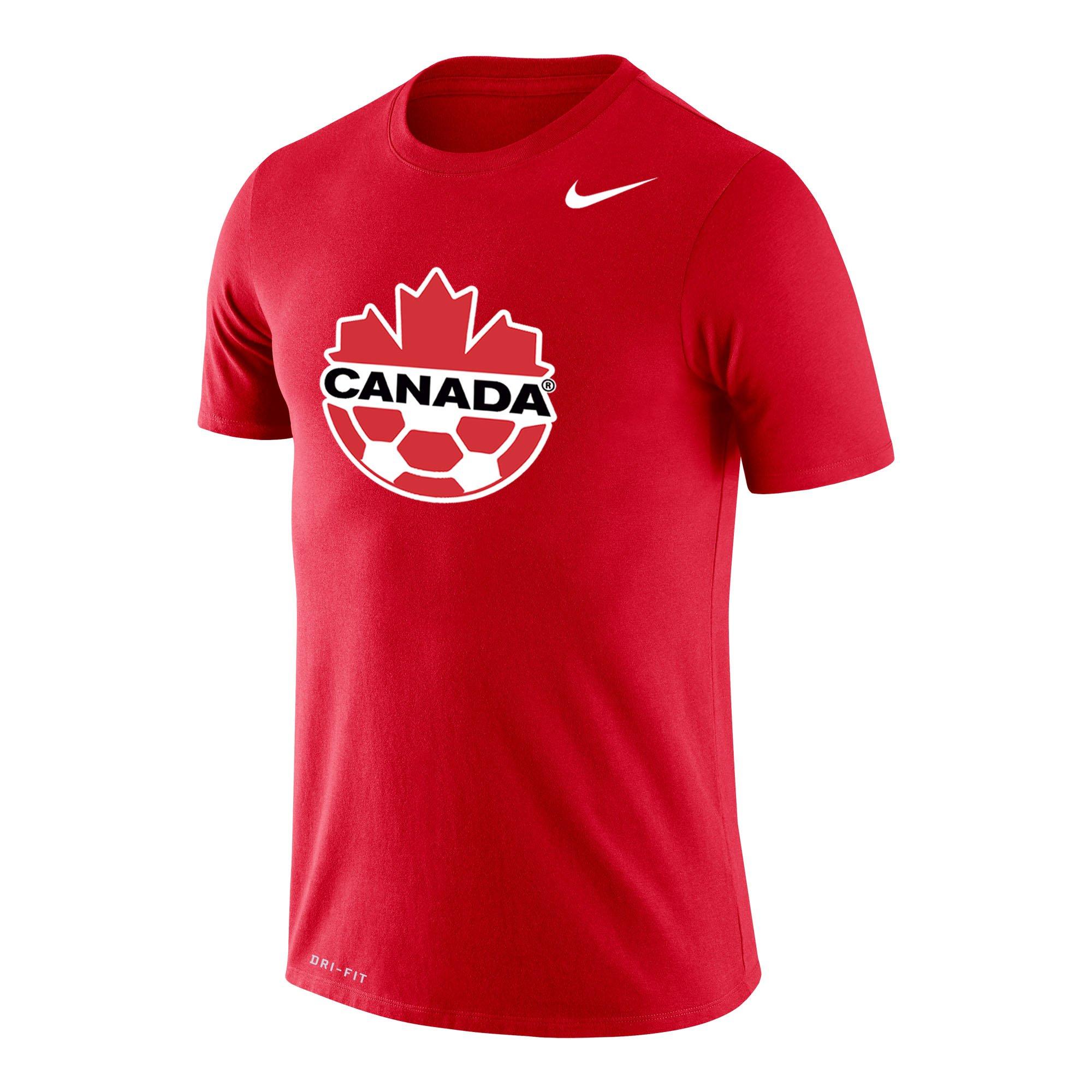 Men s Canada Soccer Dri FIT Legend Short Sleeve T Shirt