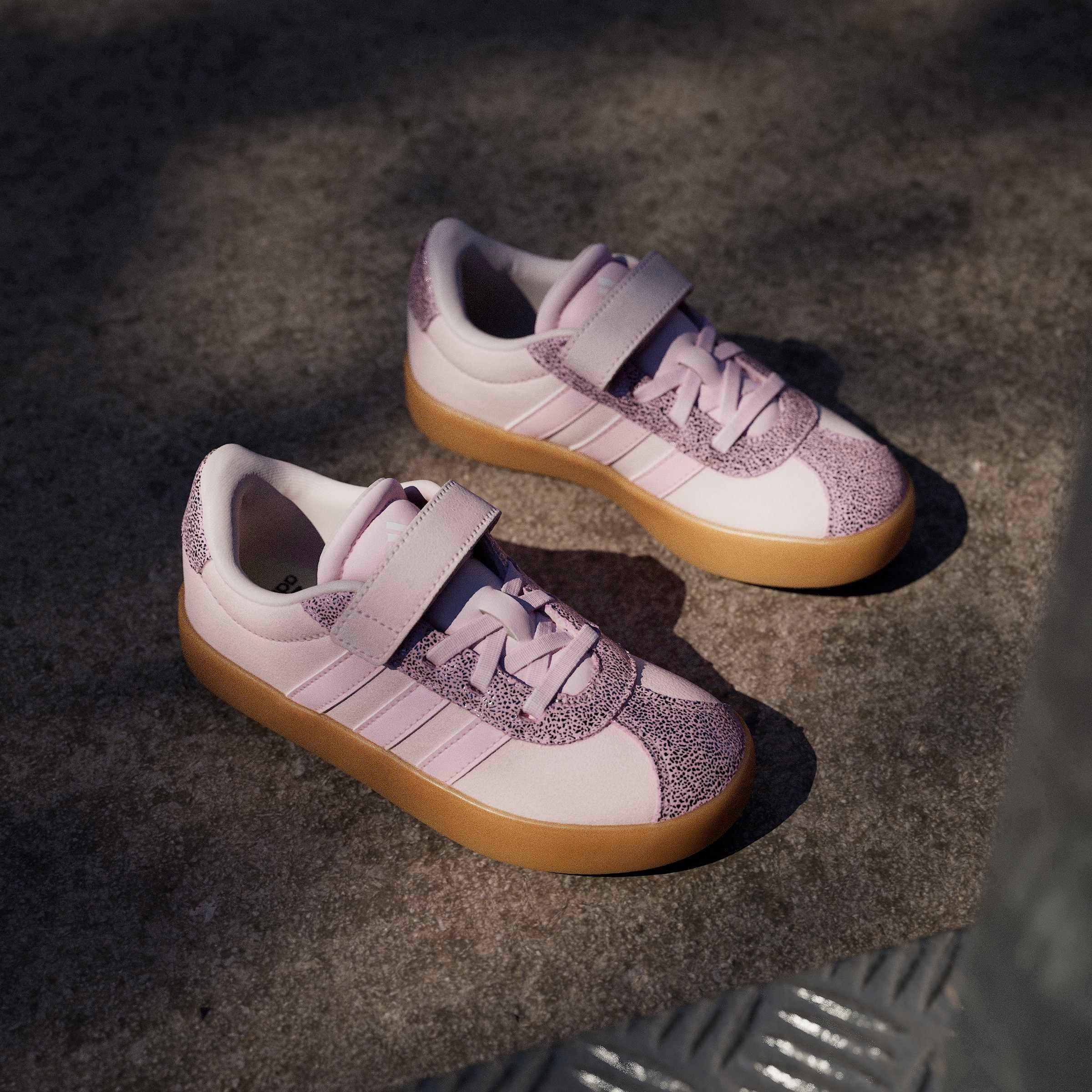 Kids' VL Court 3.0 Elastic Laces Shoes