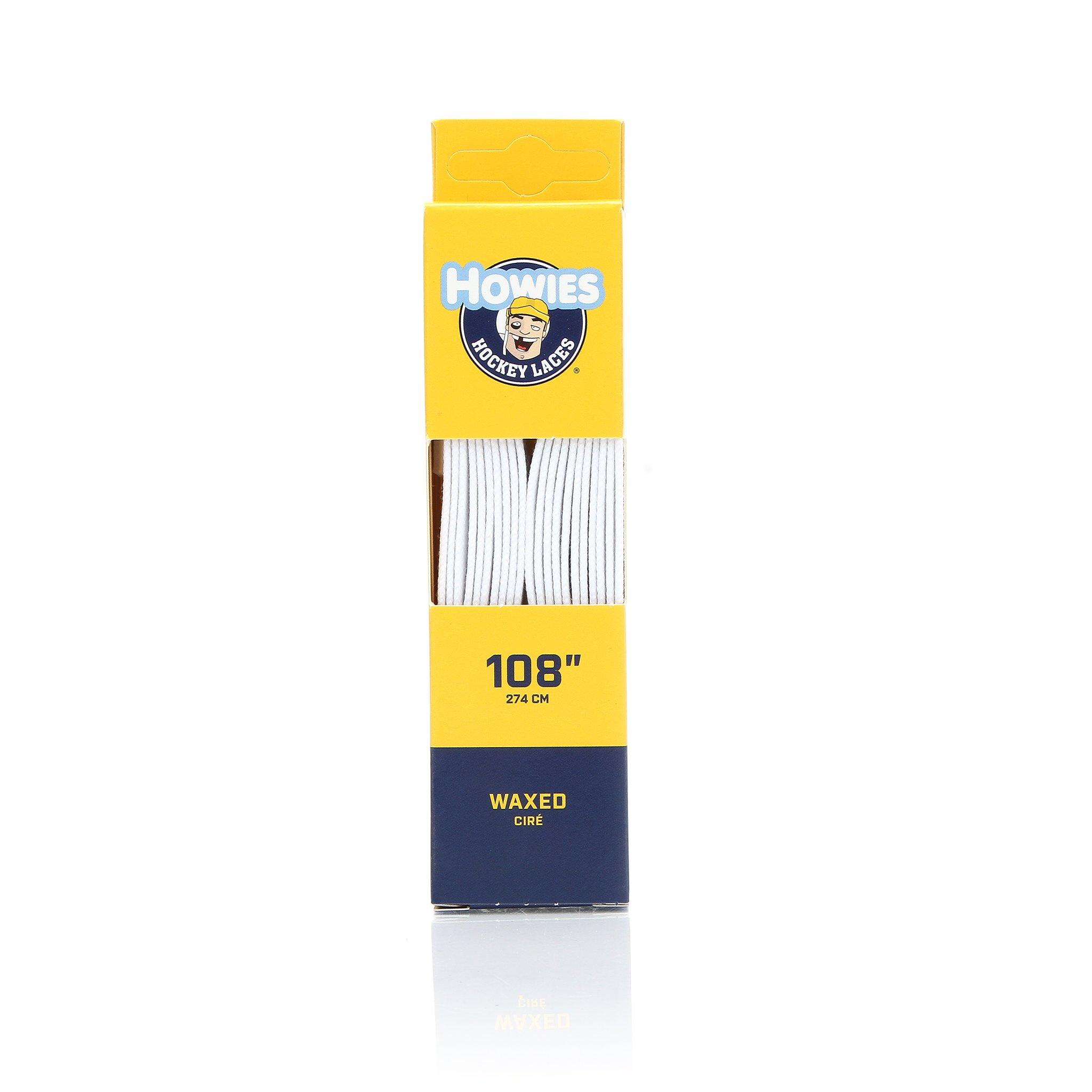 Pro Waxed Molded Tip Hockey Laces