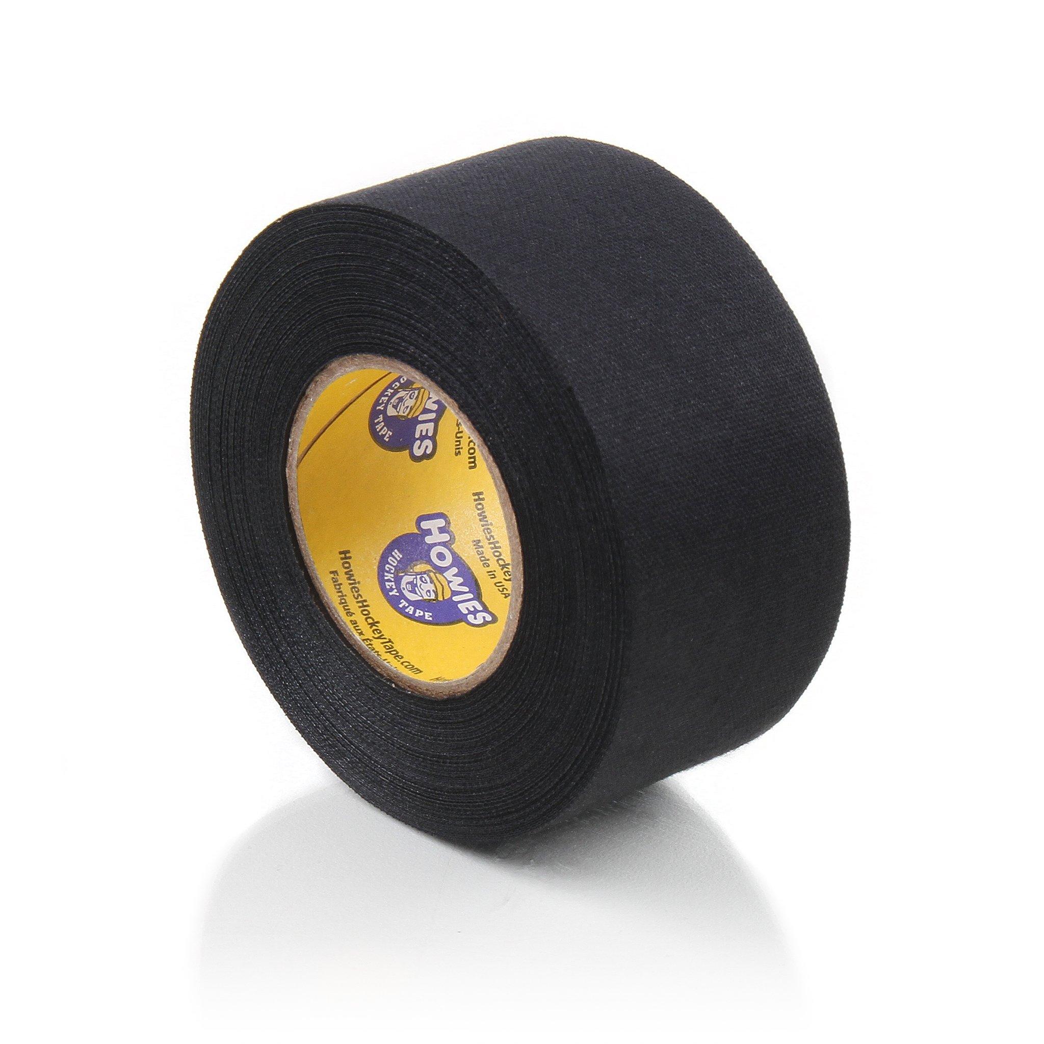 Premium Black Cloth Hockey Tape Single, 1.5" x 15 Yards