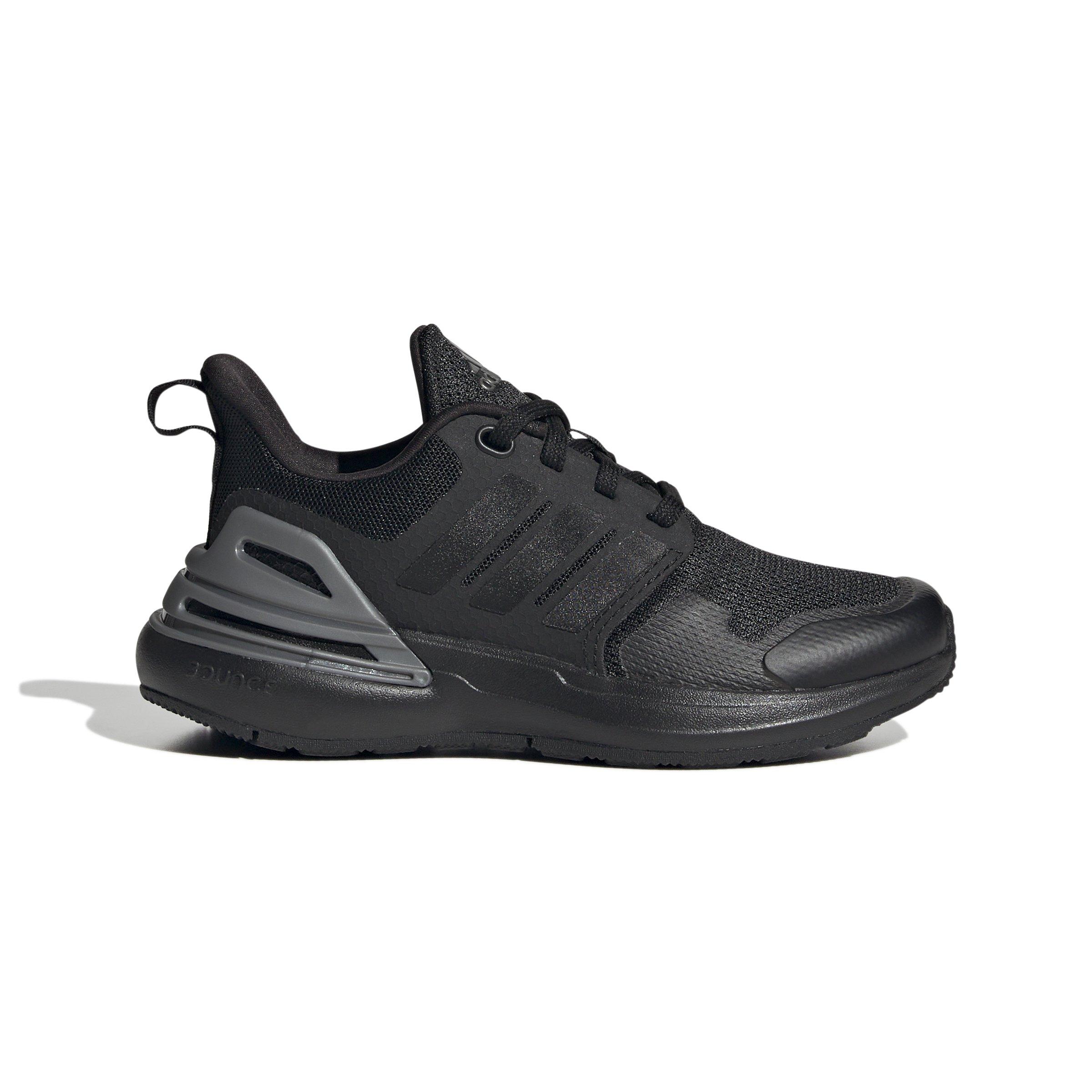 Boys Adidas Rapidasport Running Shoes 7 Black Iron