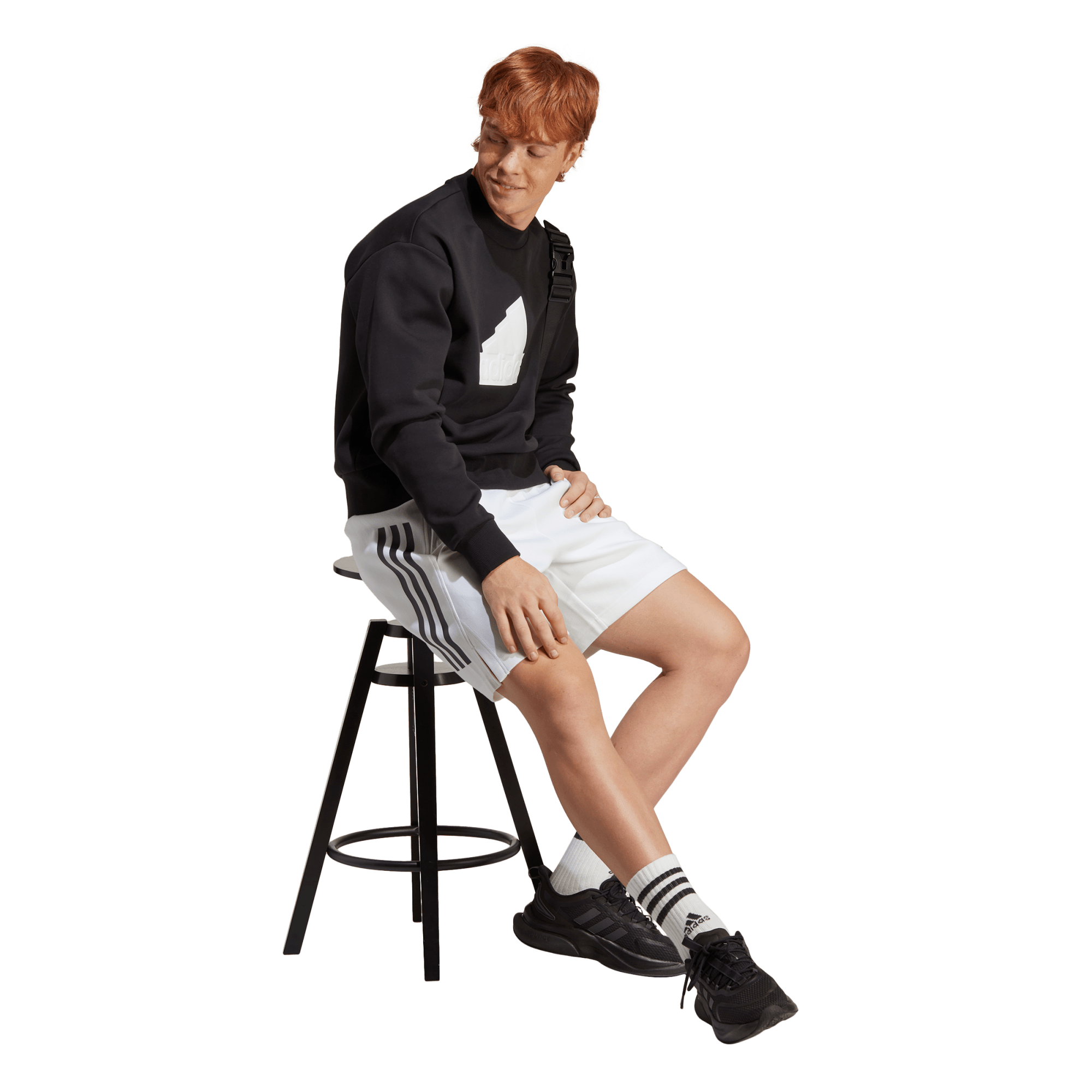 Men's Future Icons Badge of Sport Crewneck Sweatshirt