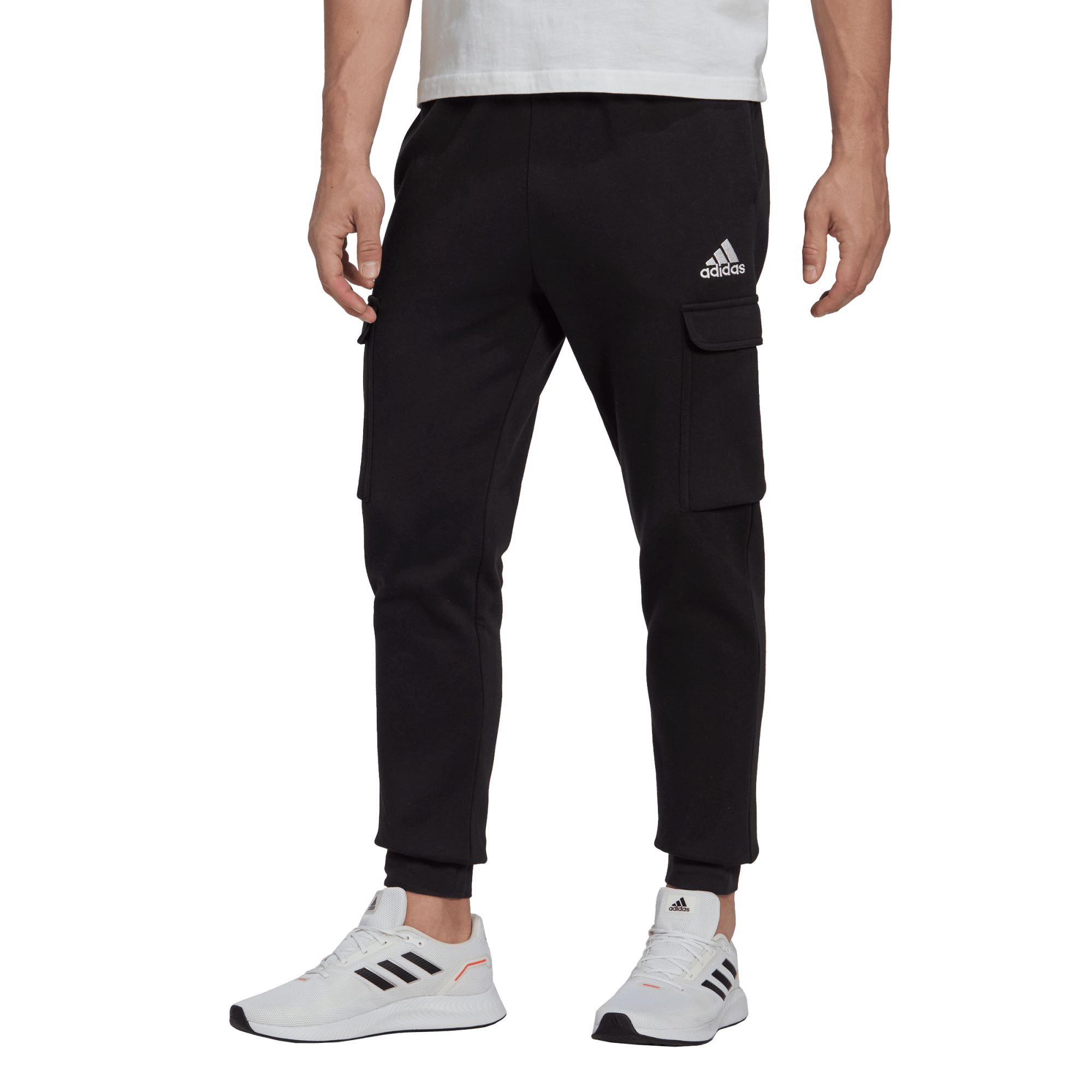 Adidas essentials heathered piqué hotsell pants men's