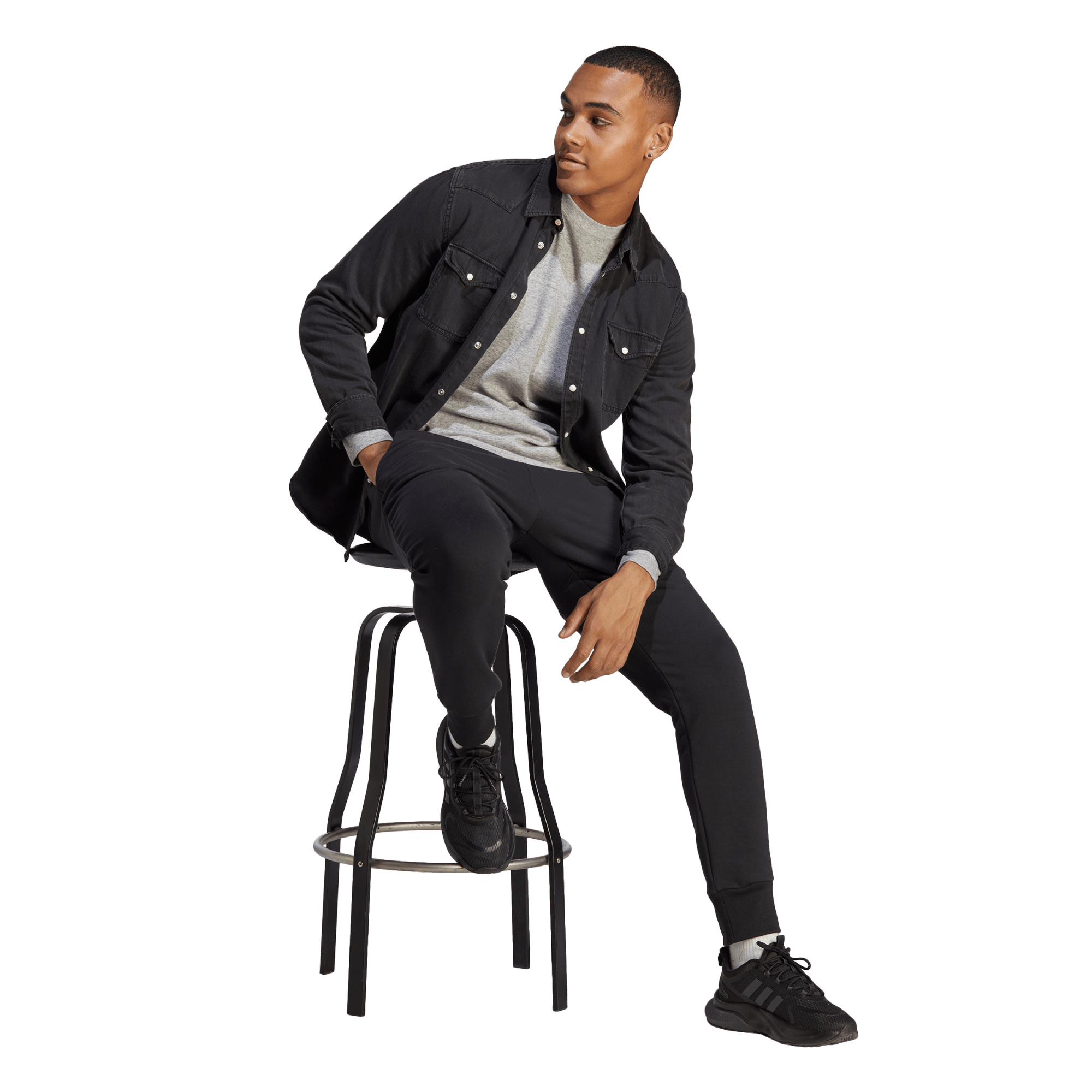 Men's Big Logo French Terry Pant