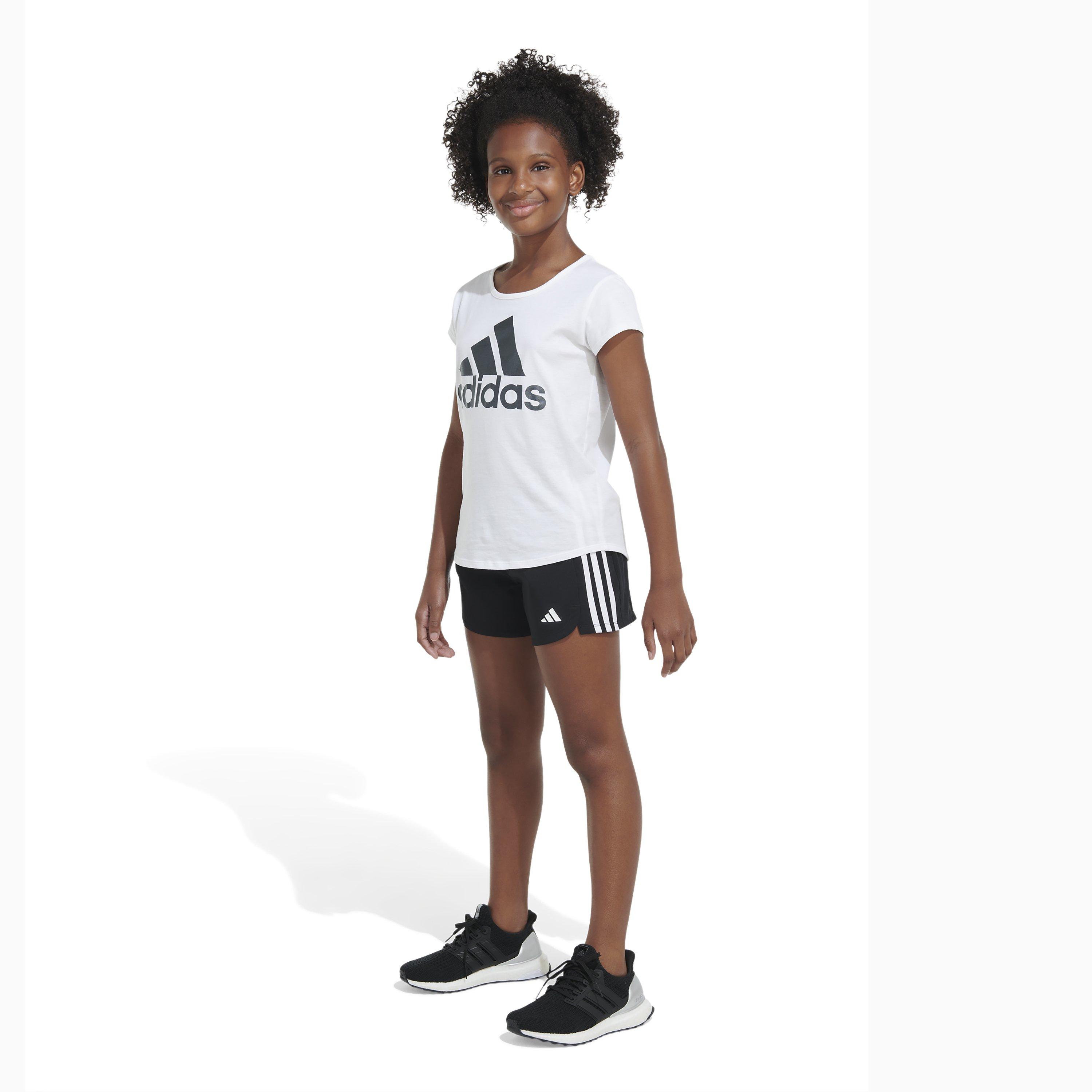 Junior Girls' [8-20] 3-Stripes Woven Pacer Shorts