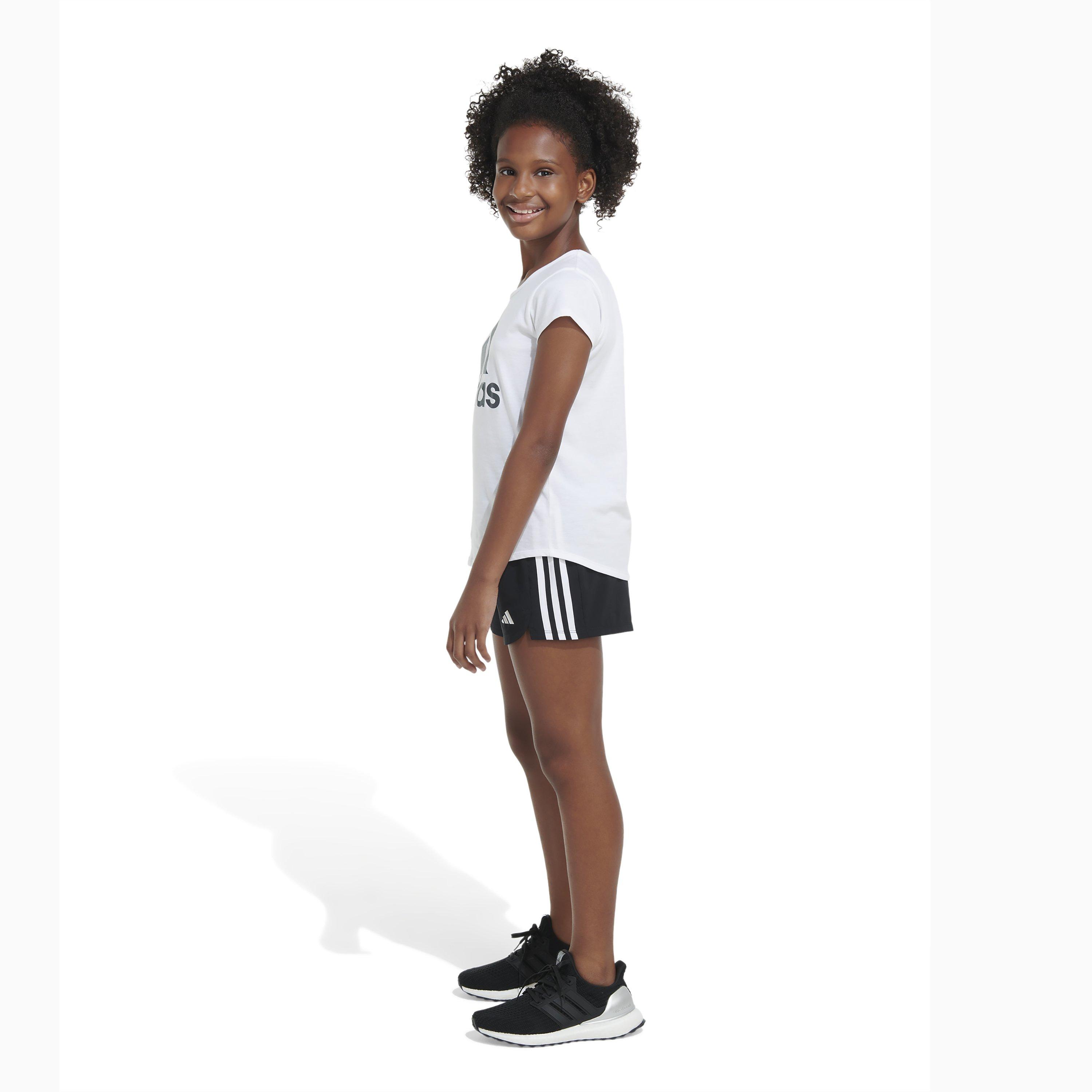 Junior Girls' [8-20] 3-Stripes Woven Pacer Shorts