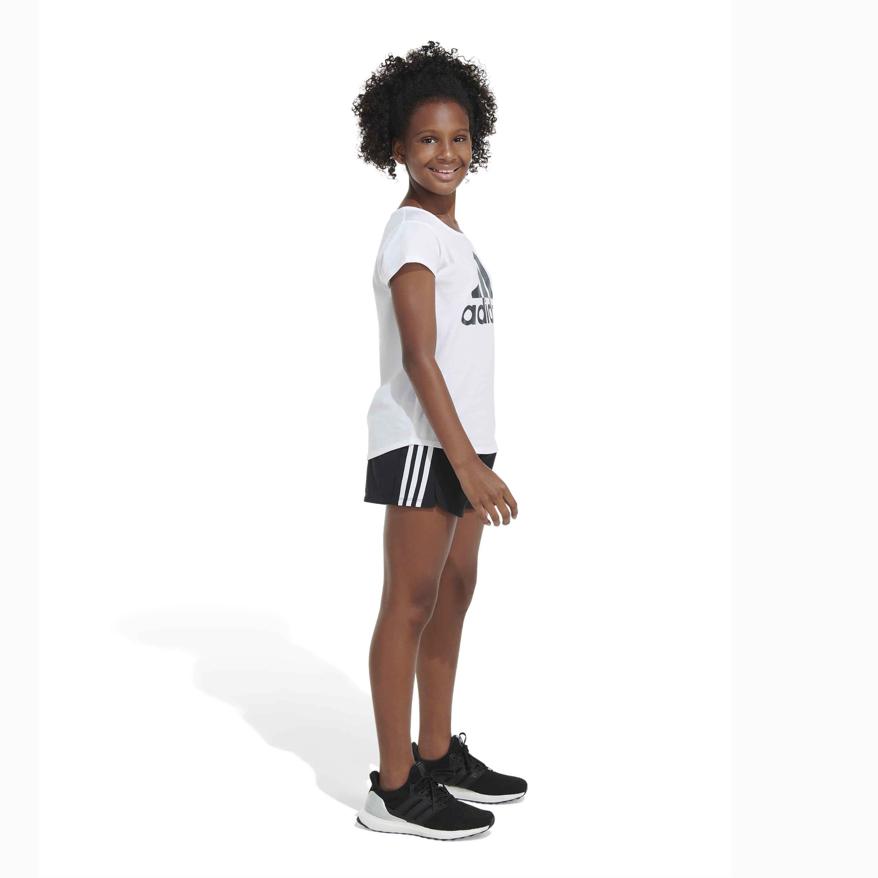 Junior Girls' [8-20] 3-Stripes Woven Pacer Shorts