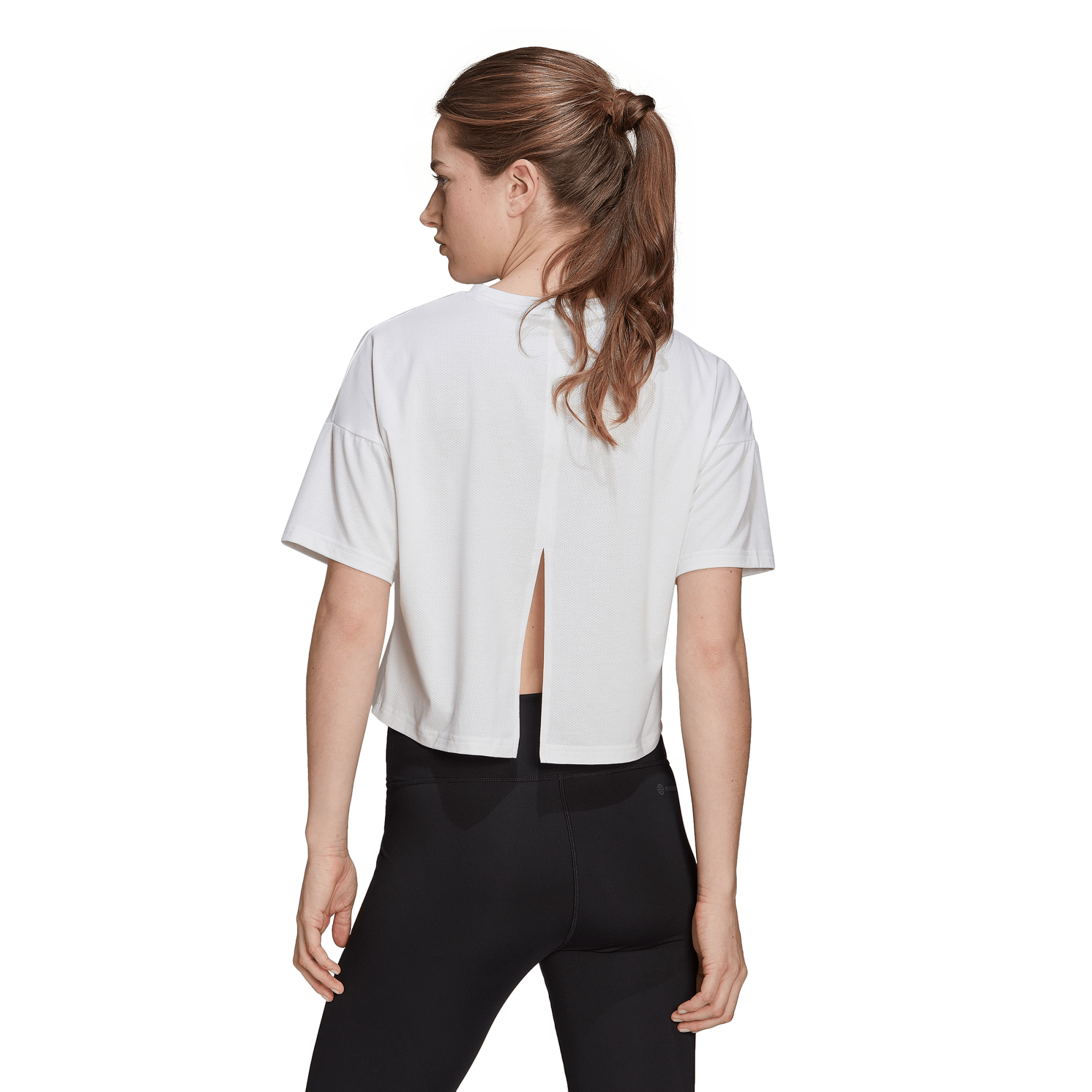 Women's Train Icons 3 Bar Logo Tee