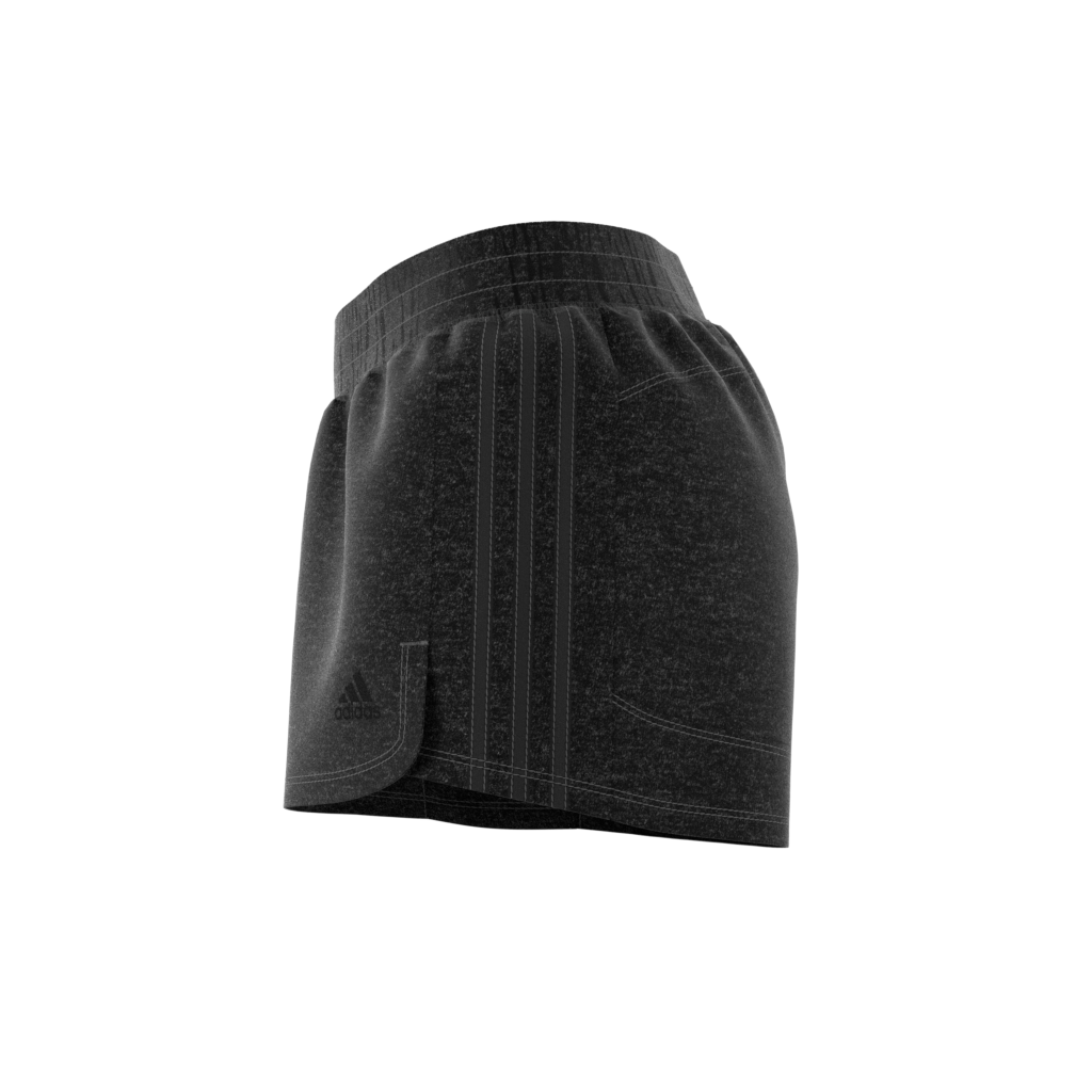 Women's Pacer 3-Stripes Woven Heather Shorts