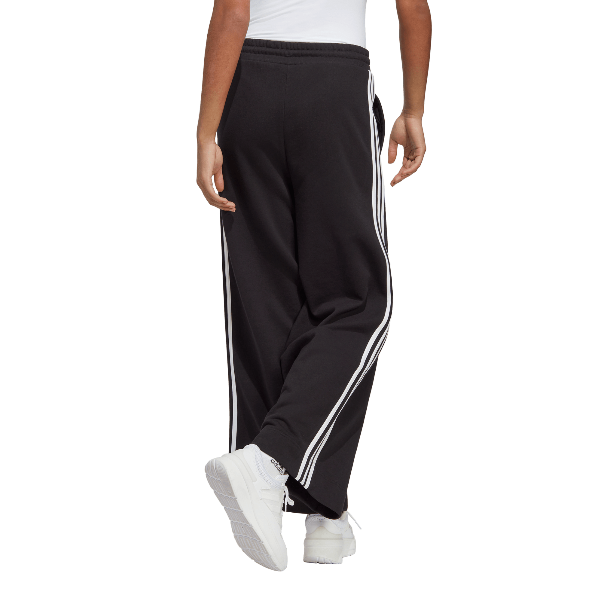 Women's 3-Stripes French Terry Wide Pants