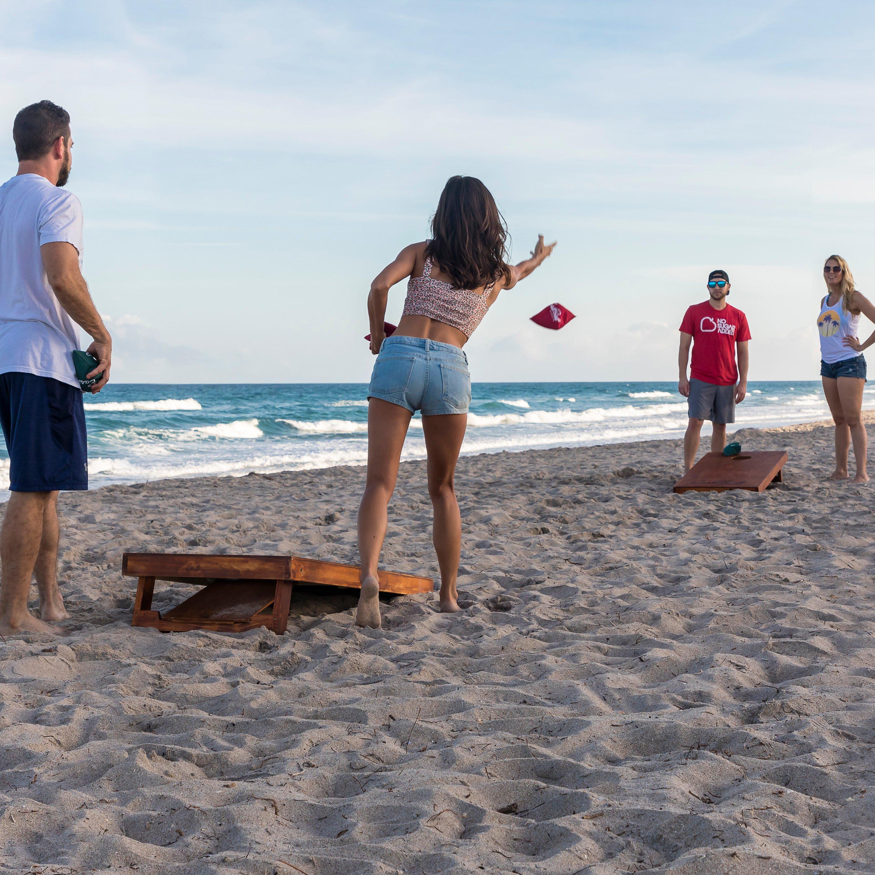 Sports Heritage Cornhole Set (2' x 4')