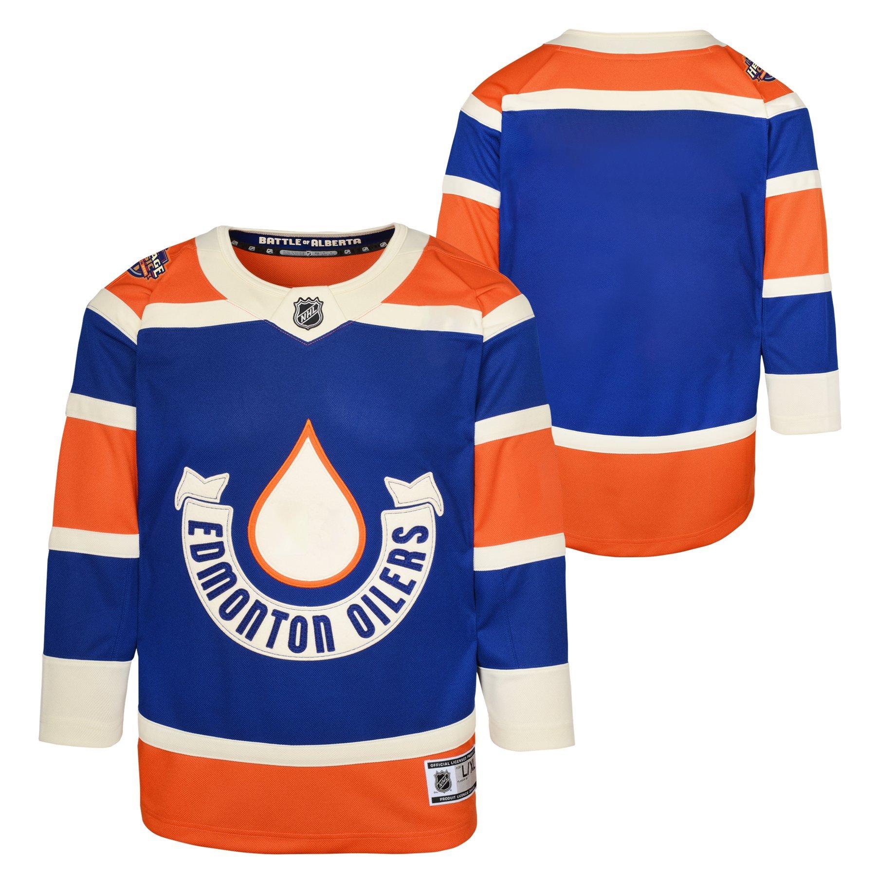 Kids oilers cheap jersey