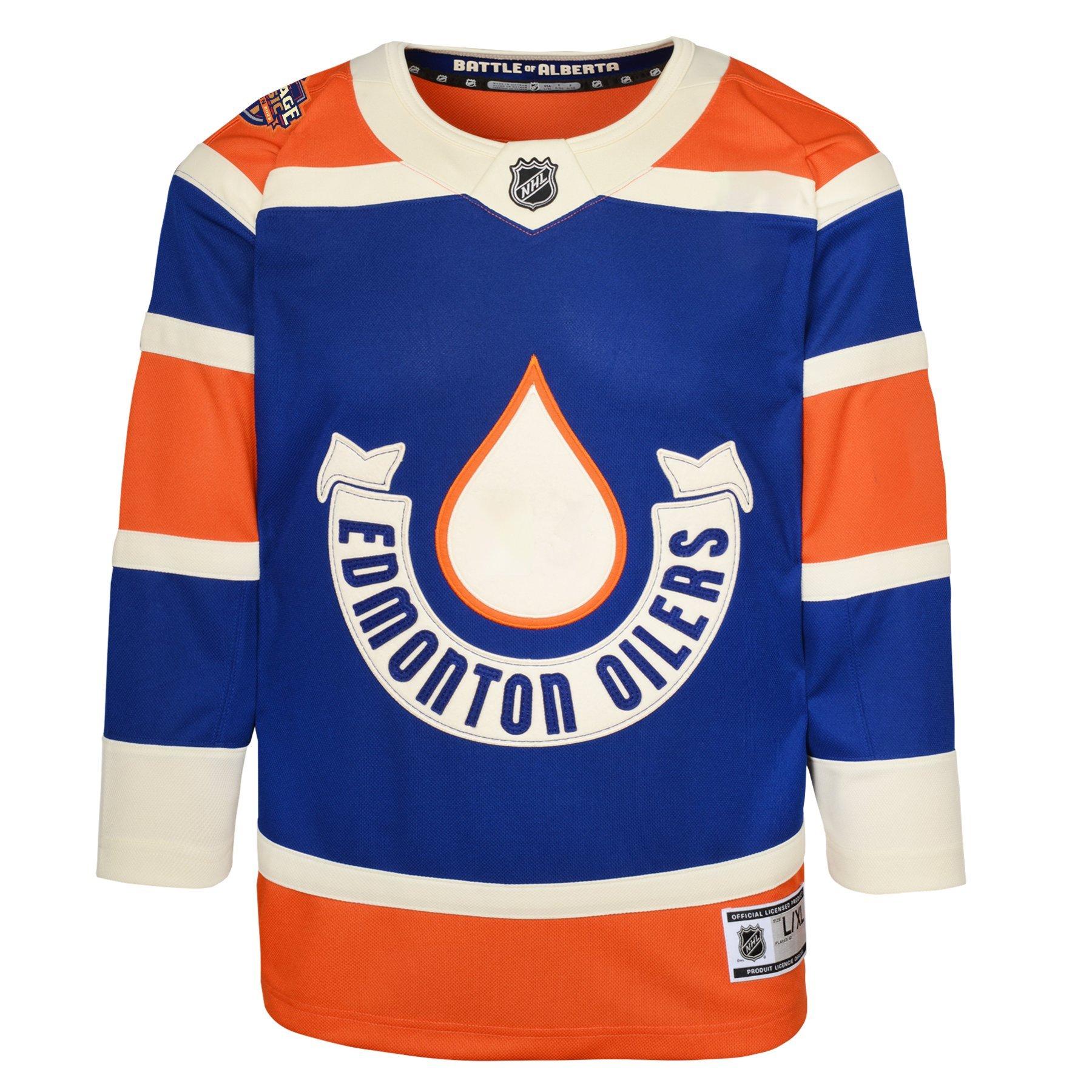 Edmonton oilers kids store jersey