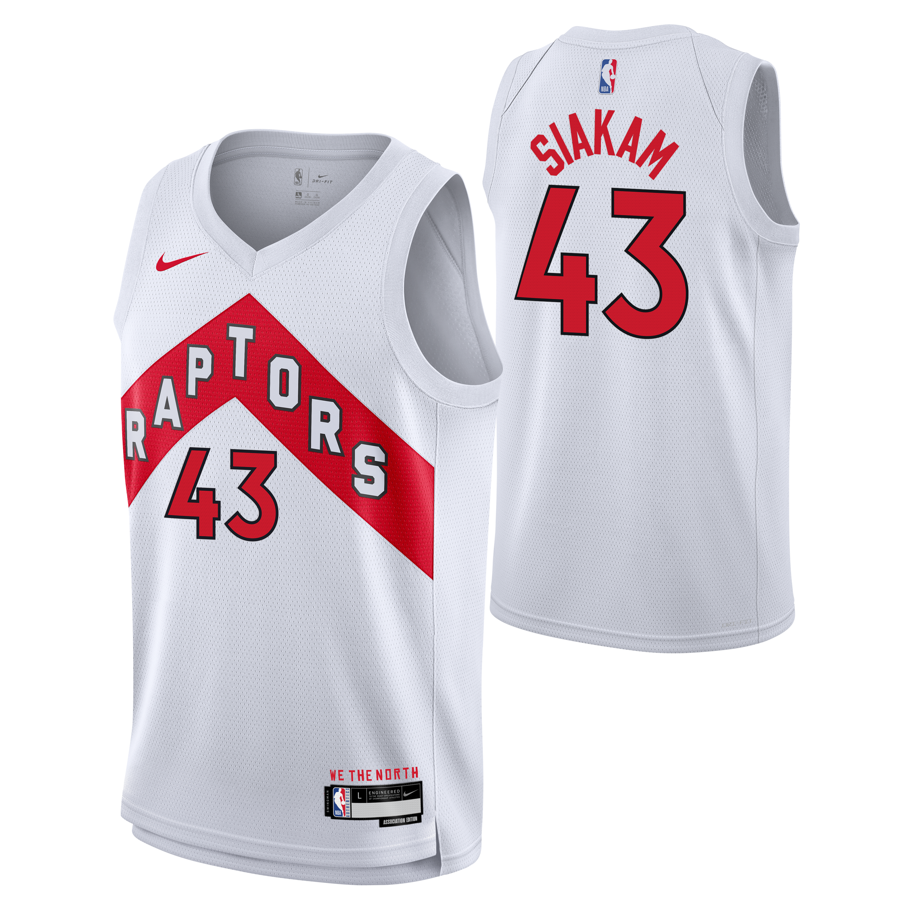 Raptors association sale jersey