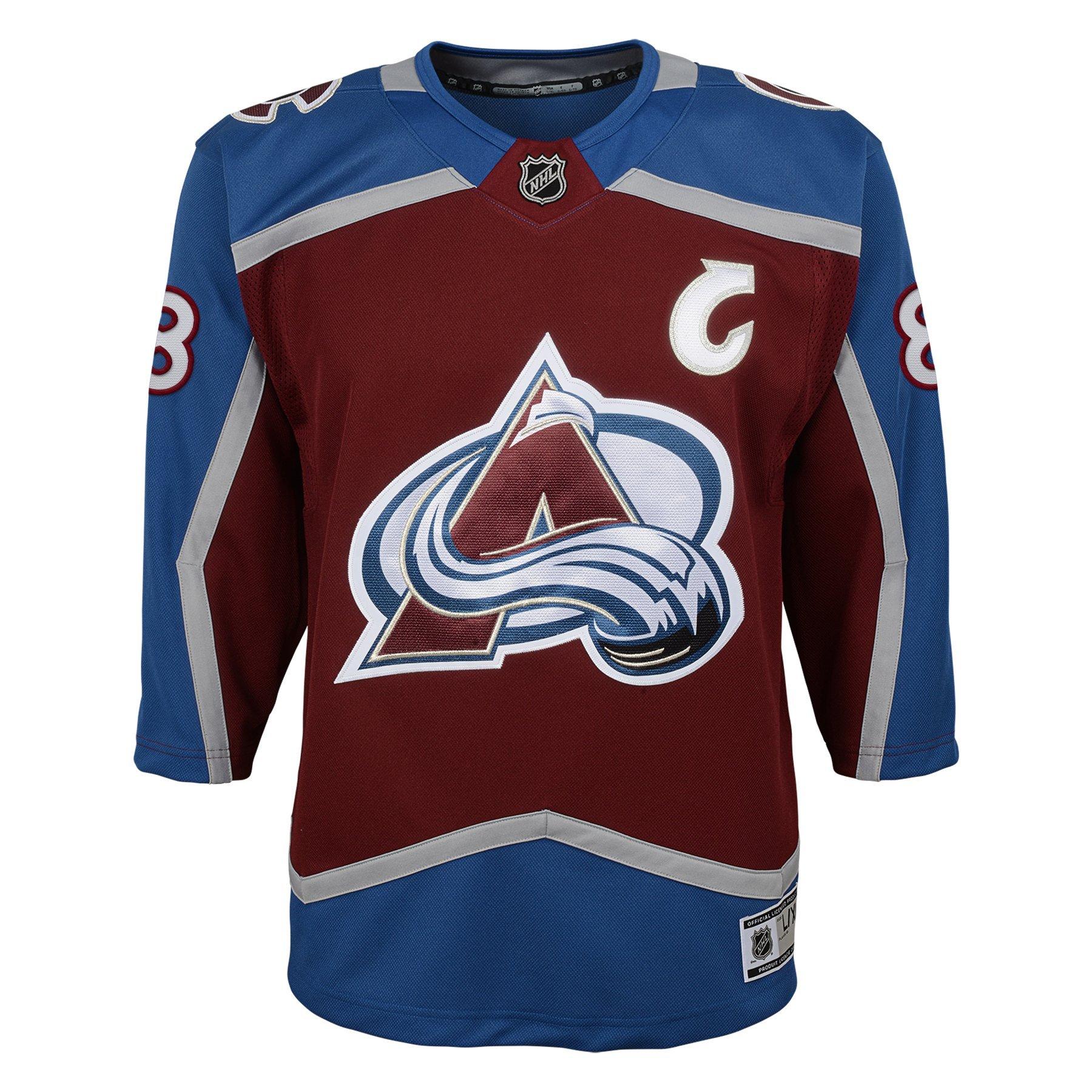 Boys' Colorado Avalanche Youth Makar Premier Jersey