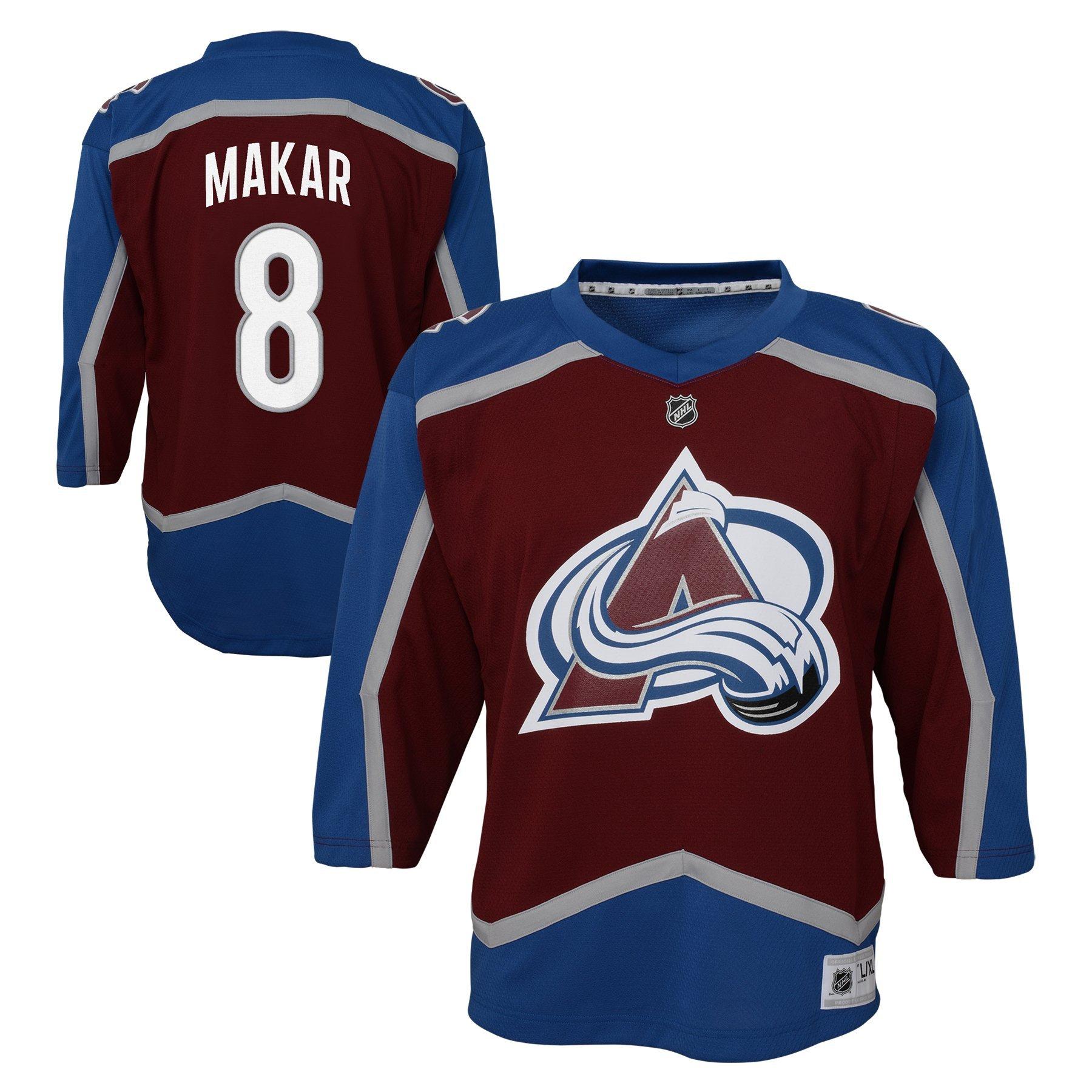 Boys' Colorado Avalanche Kids' Makar Premier Jersey