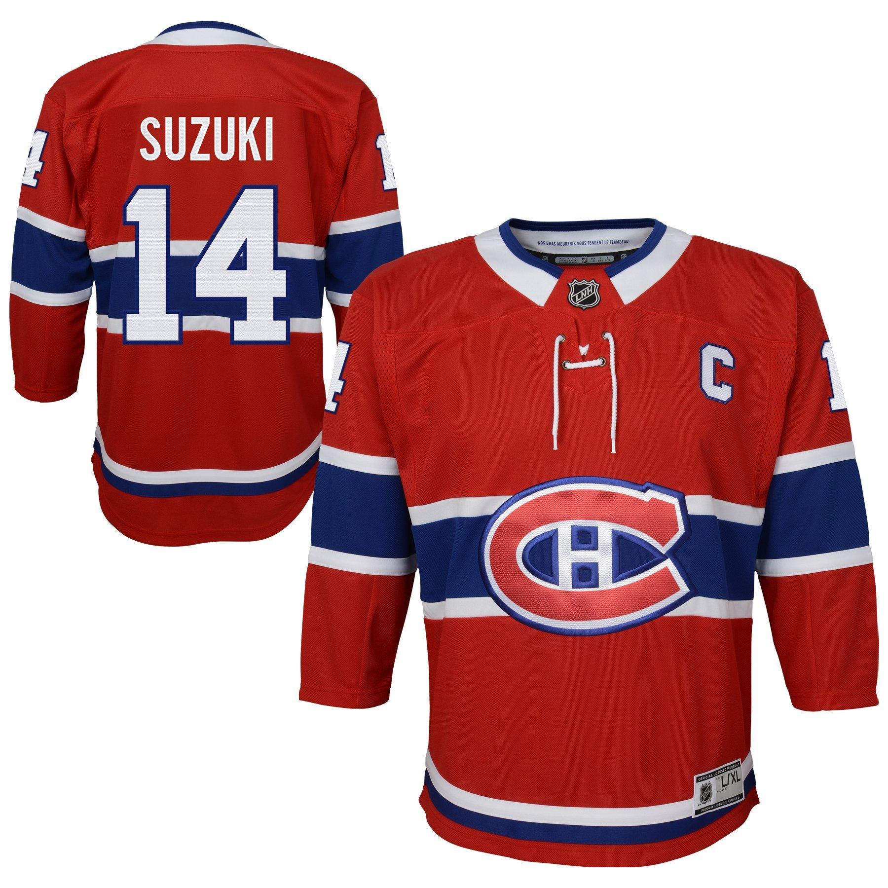 Boys Montreal Canadiens Kids Suzuki Premier Jersey