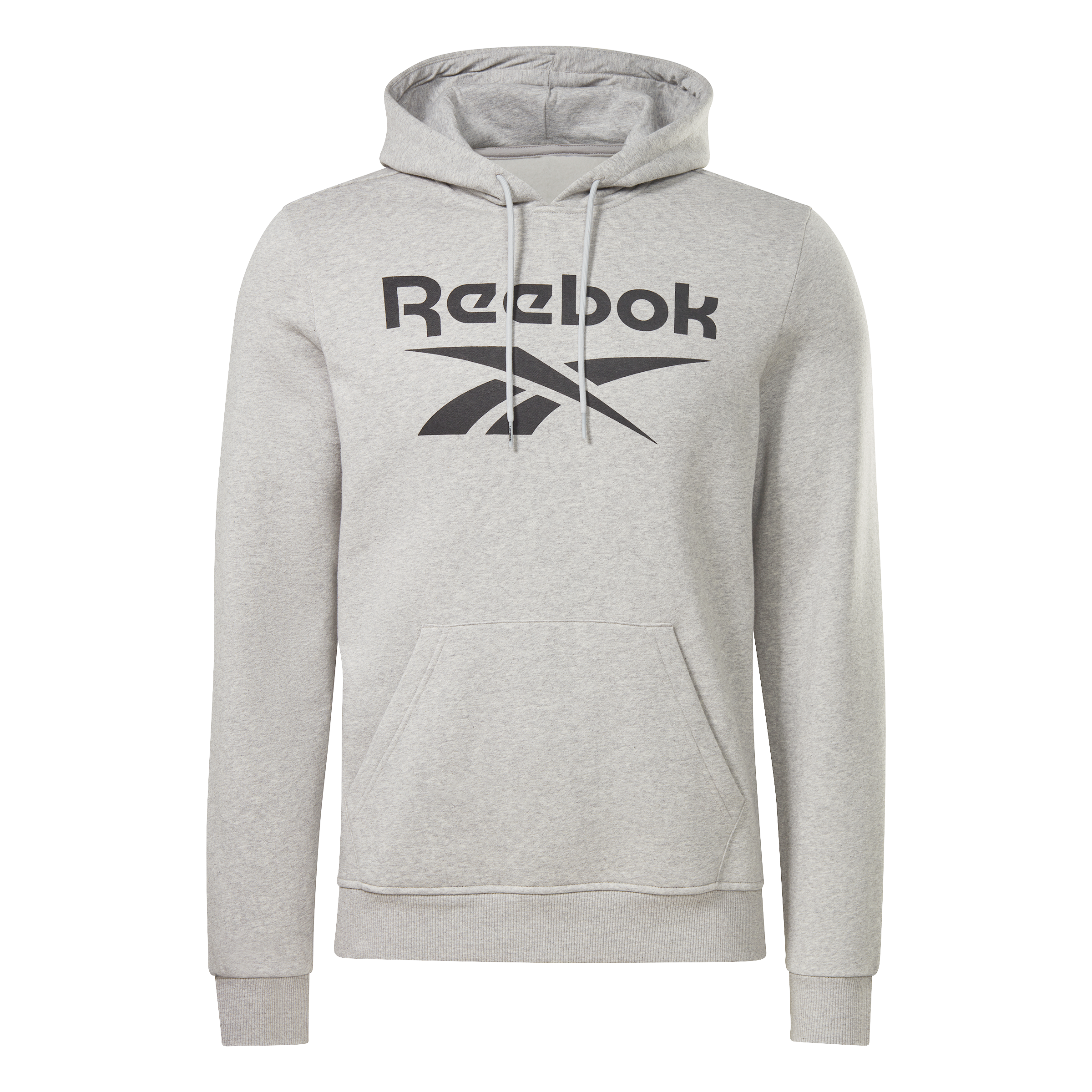 Reebok big hot sale logo hoodie