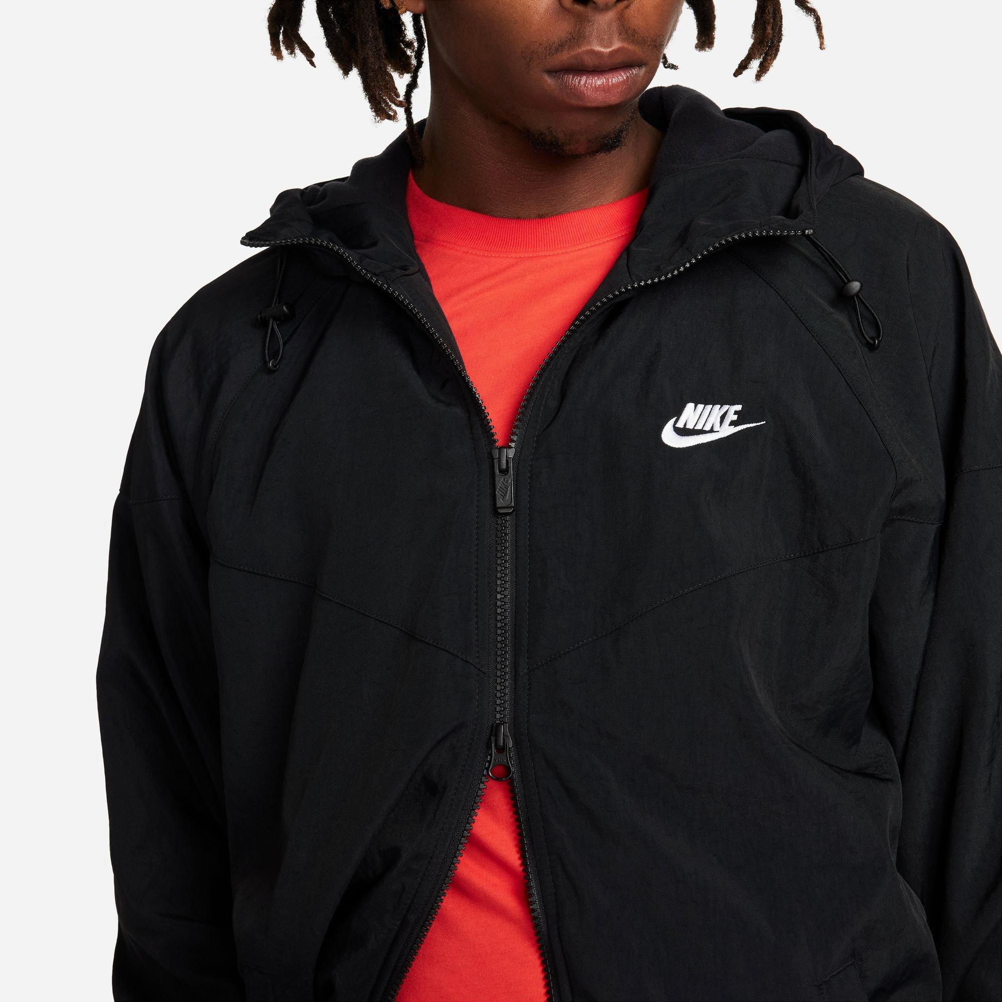 Men's Windrunner Winterized Woven Hooded Jacket from Nike