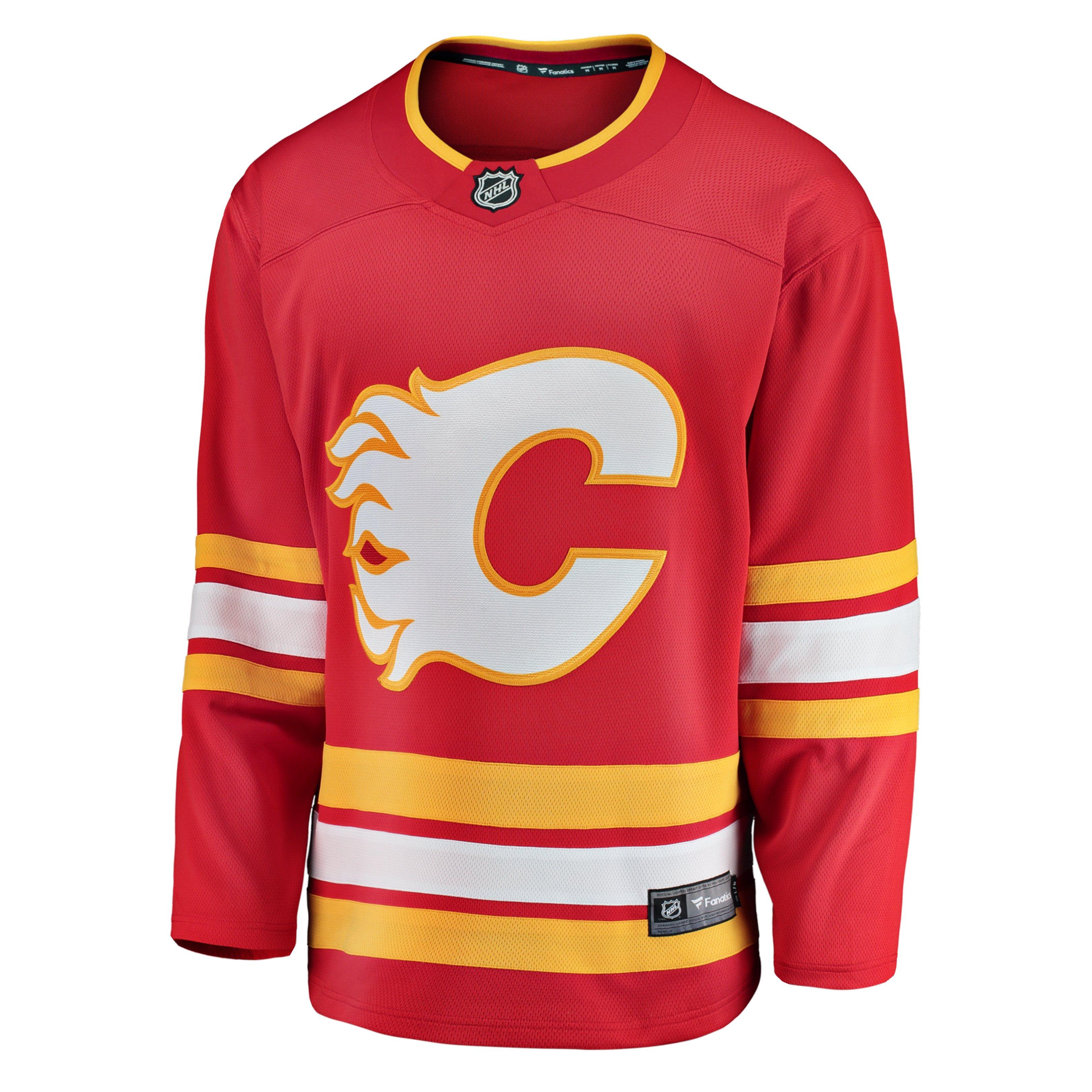 Calgary flames cheap youth jersey