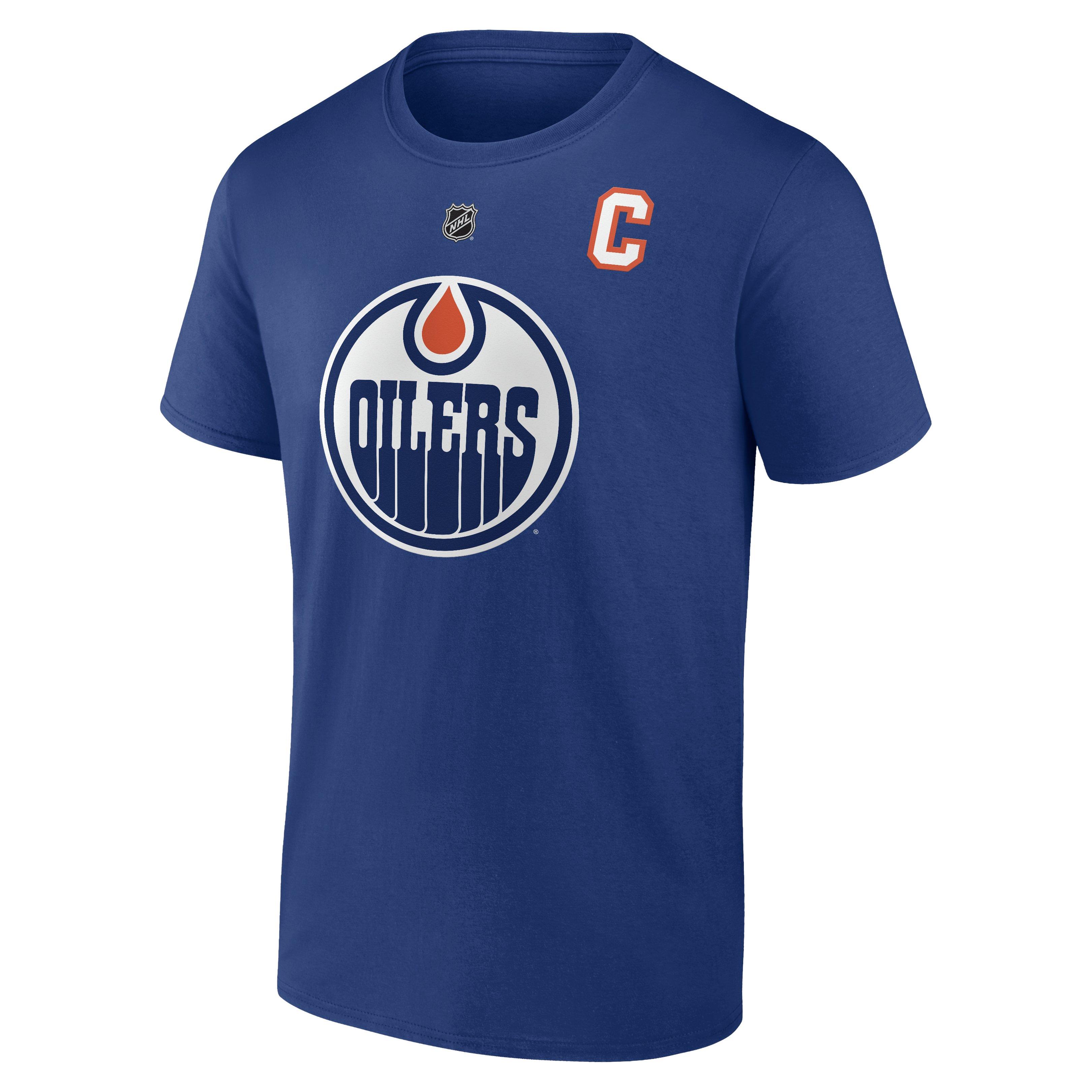 Men's Edmonton Oilers McDavid Short Sleeve