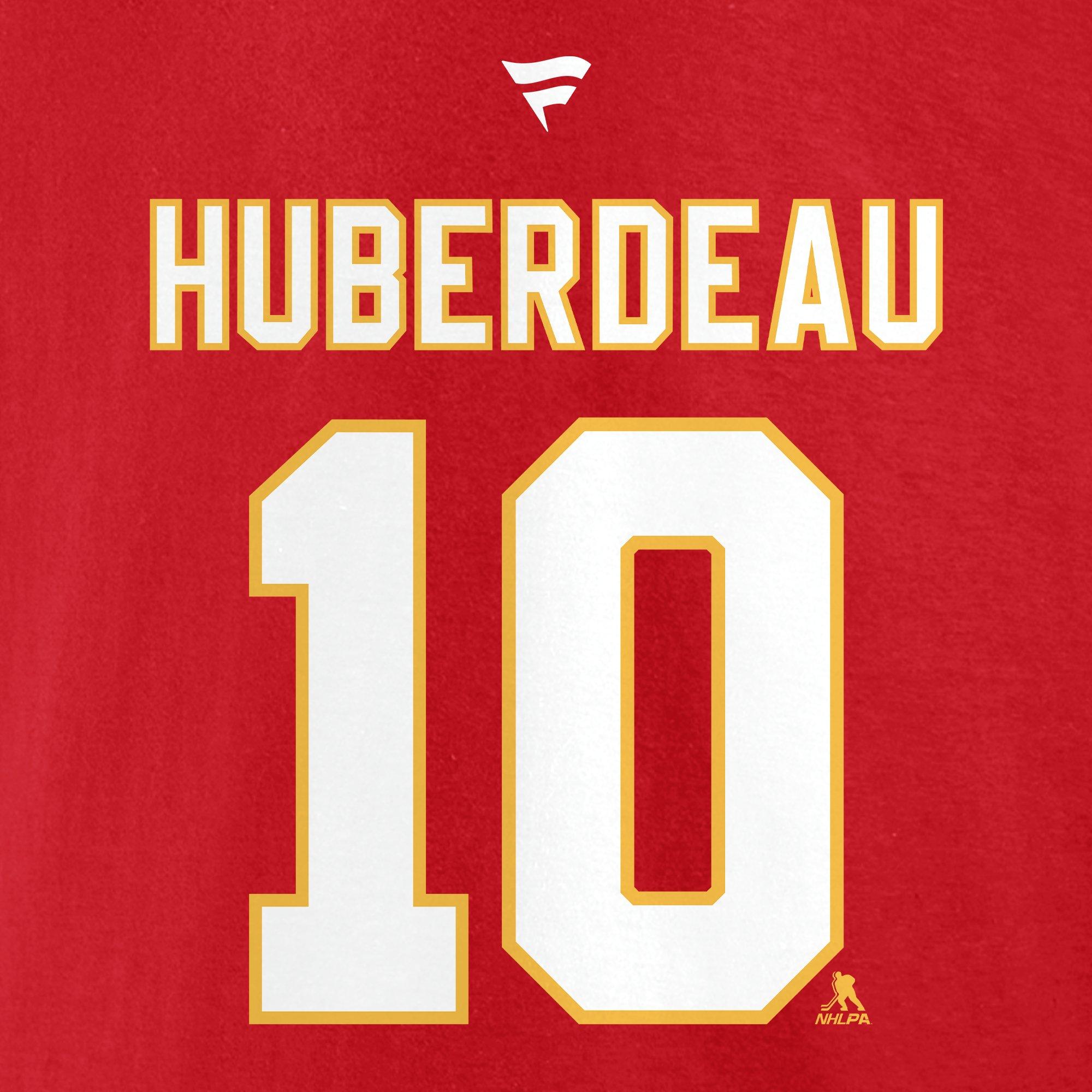 Men's Calgary Flames Jonathan Huberdeau Short Sleeve