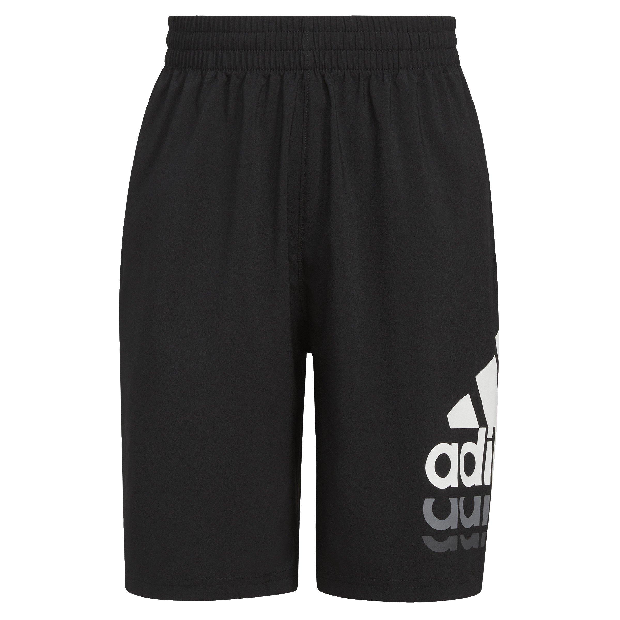 Black adidas hot sale shorts junior