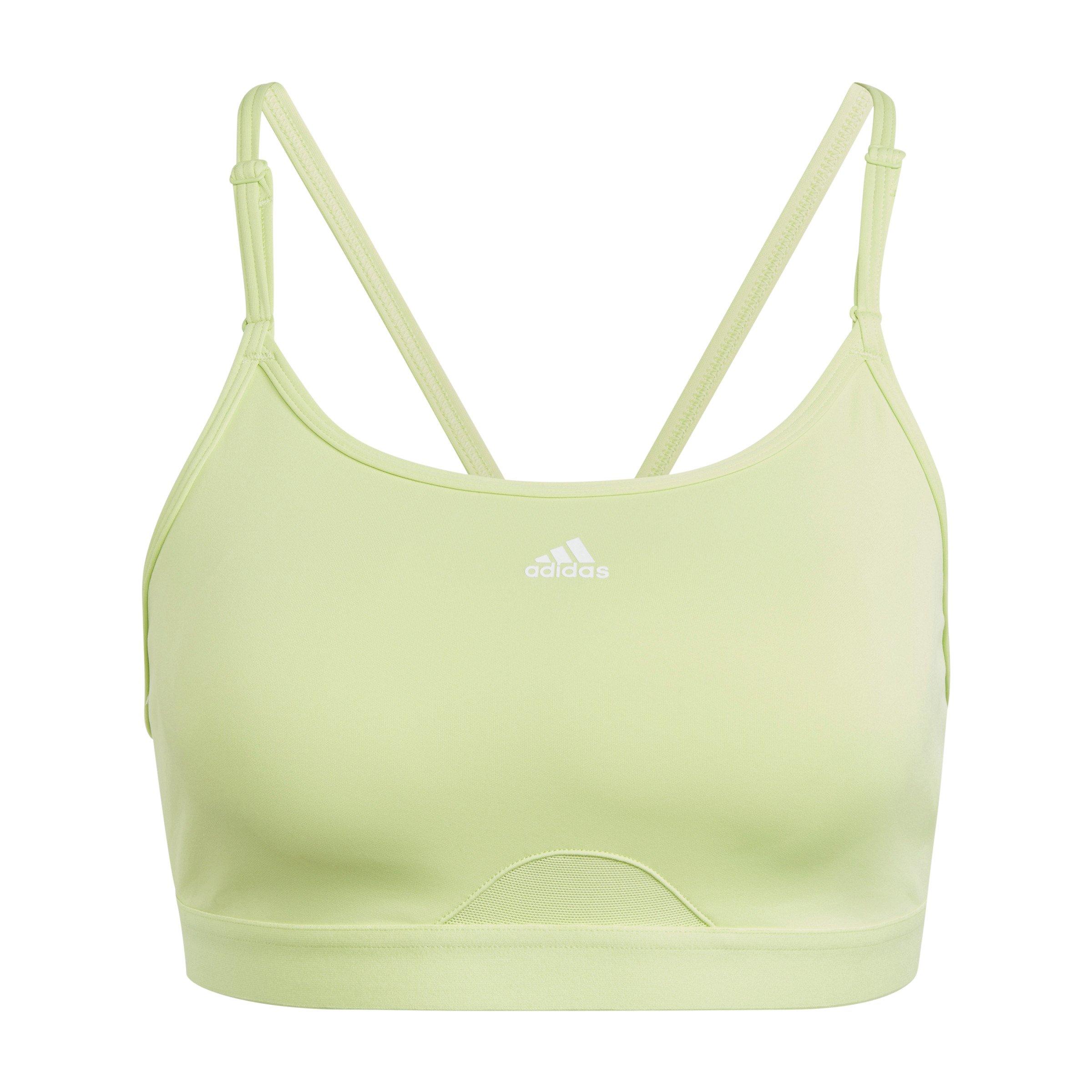 Women's Aeroreact Training Light Support 3-Stripes Sports Bra