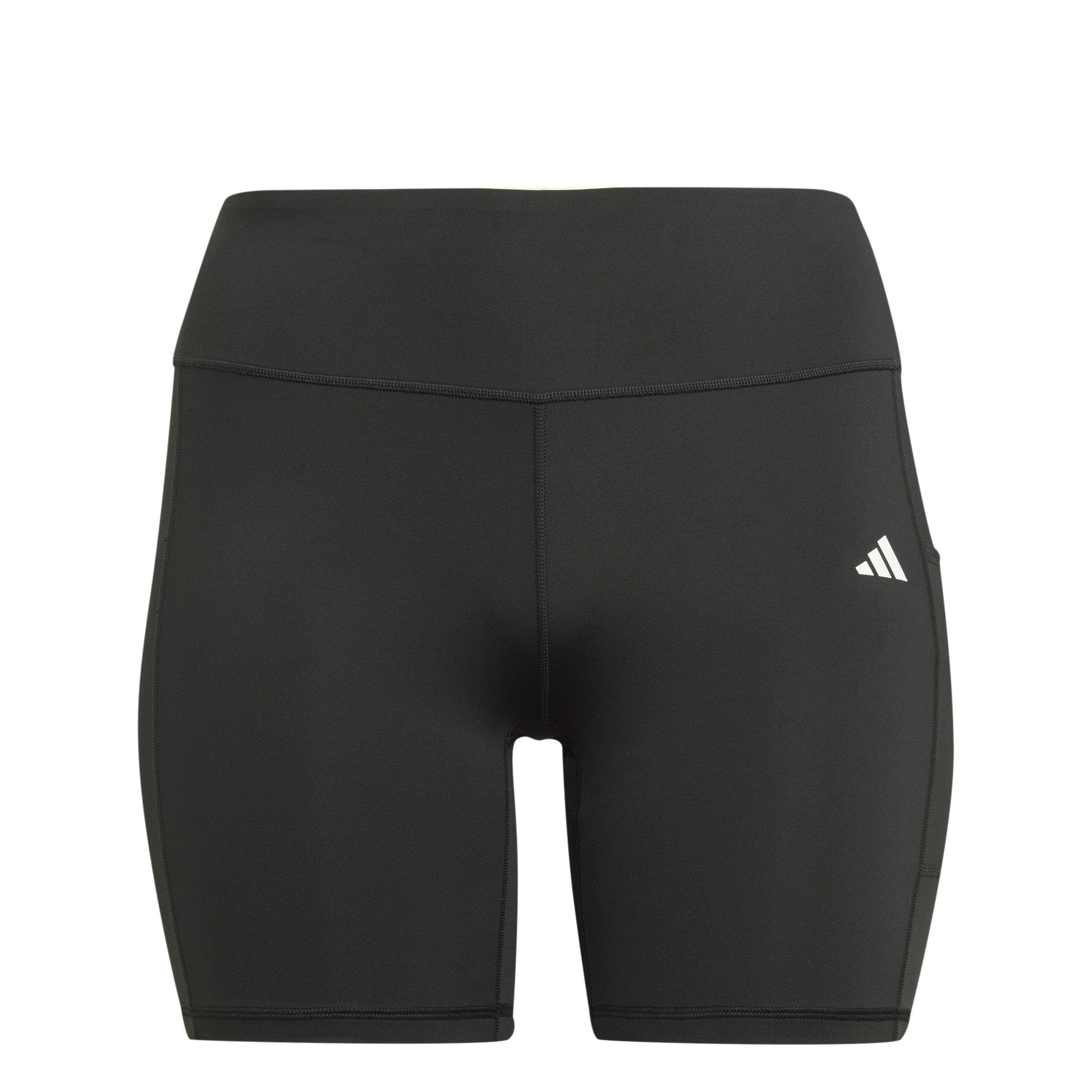 Adidas Women s Optime 7 Bike Short Plus Size in Black Size 2X