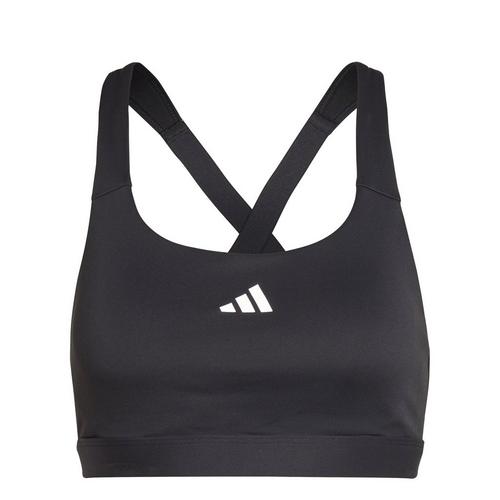 adidas Womens TLRD Impact Training High-Support Sports Bra (Plus Size)  Violet 3X
