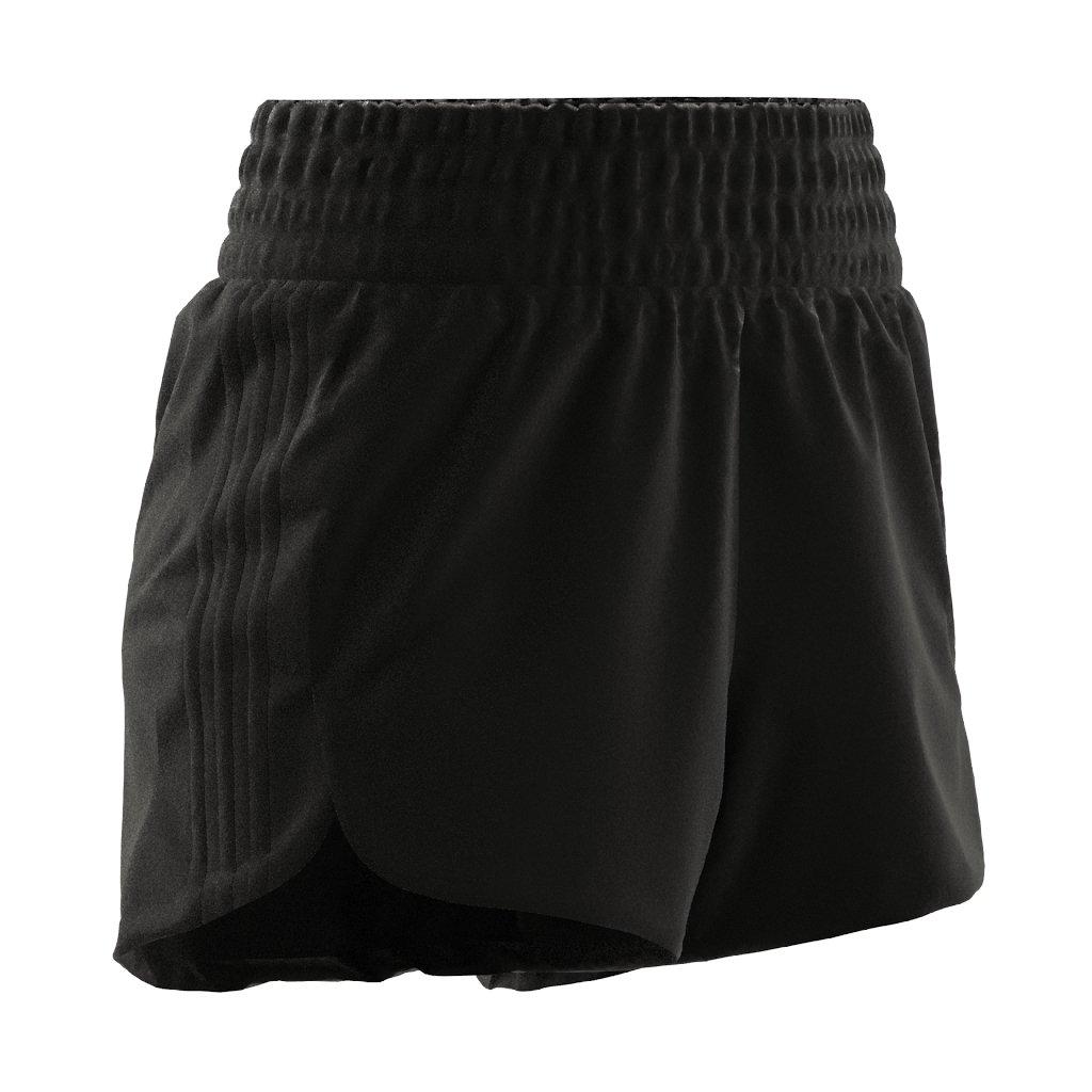 Women's Pacer Training 3Stripes Woven High Rise Shorts