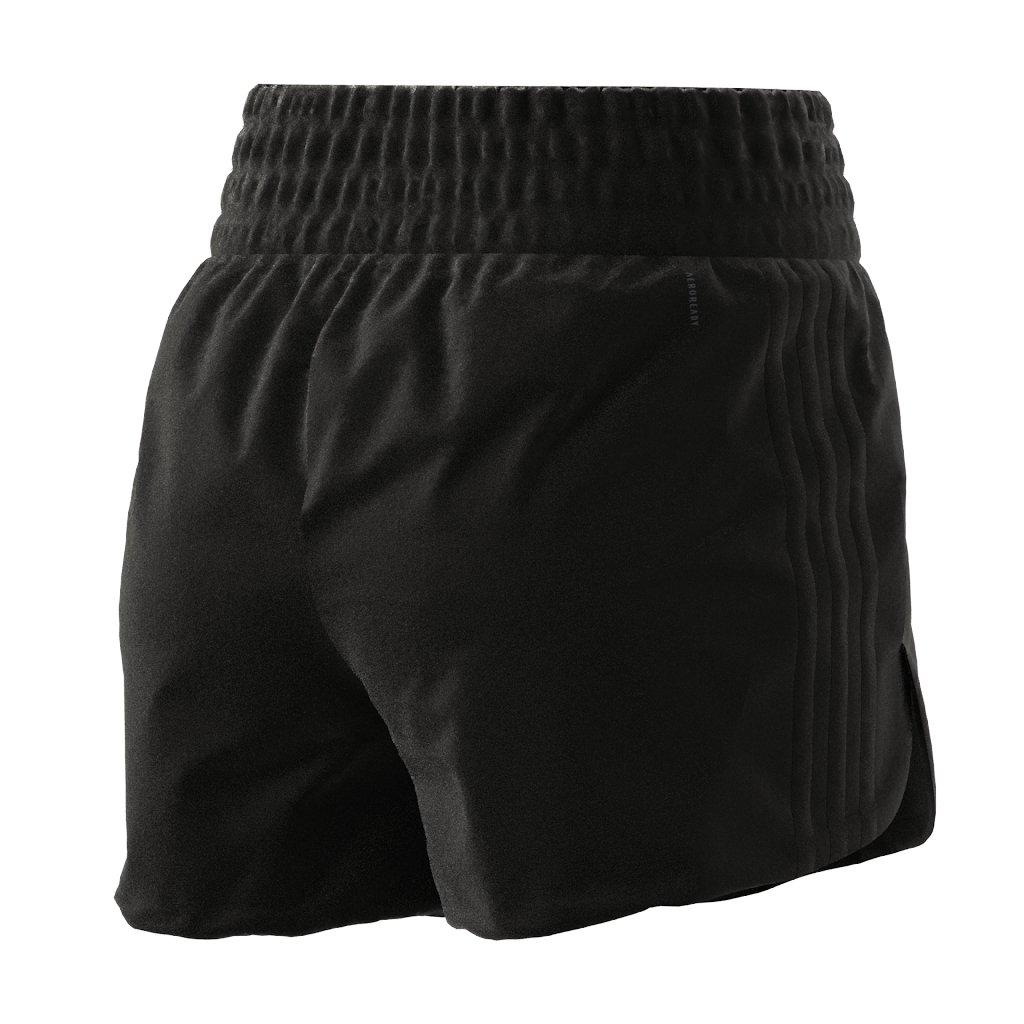 Women's Pacer Training 3Stripes Woven High Rise Shorts