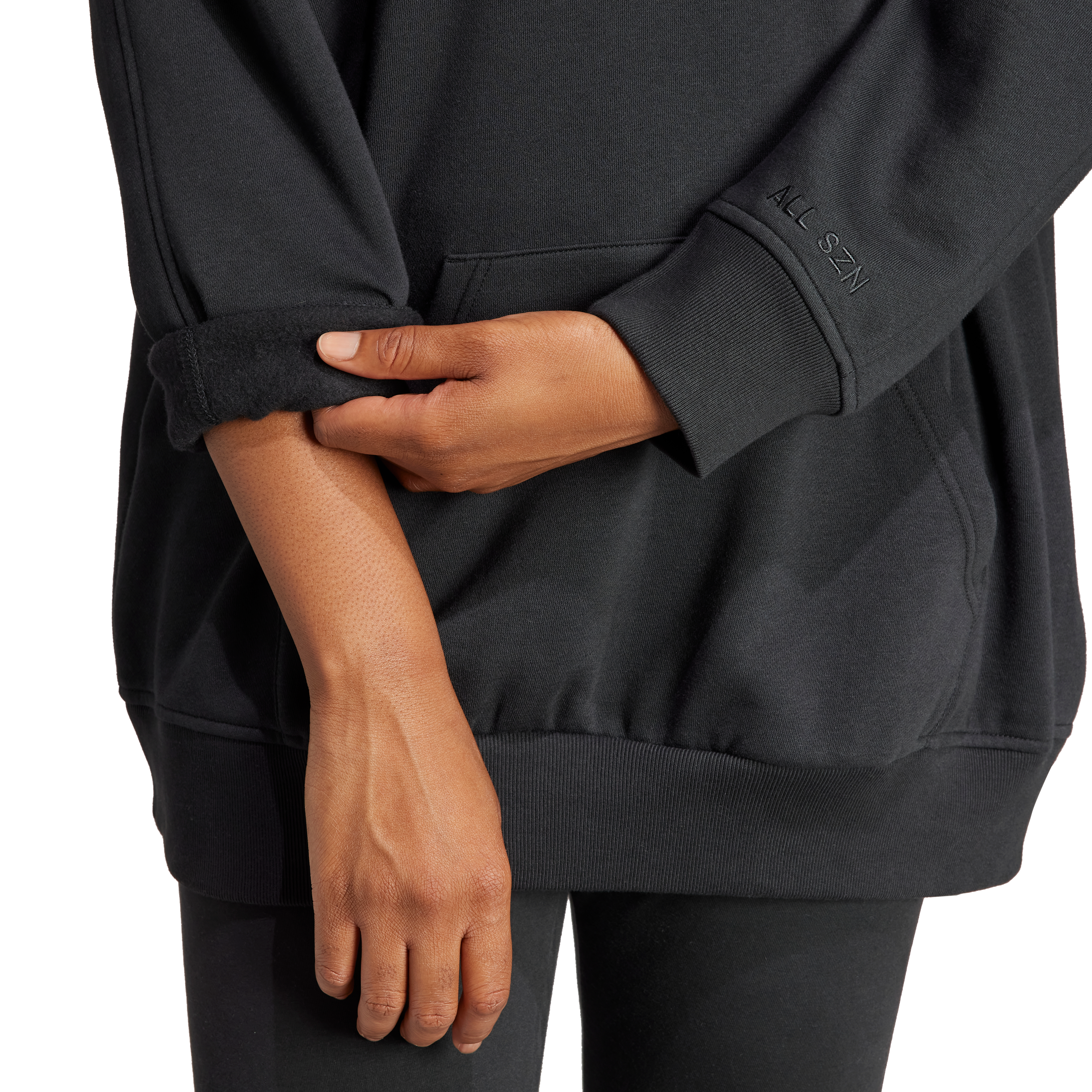 Women's Plus Size ALL SZN Fleece Boyfriend Hoodie, Plus Size